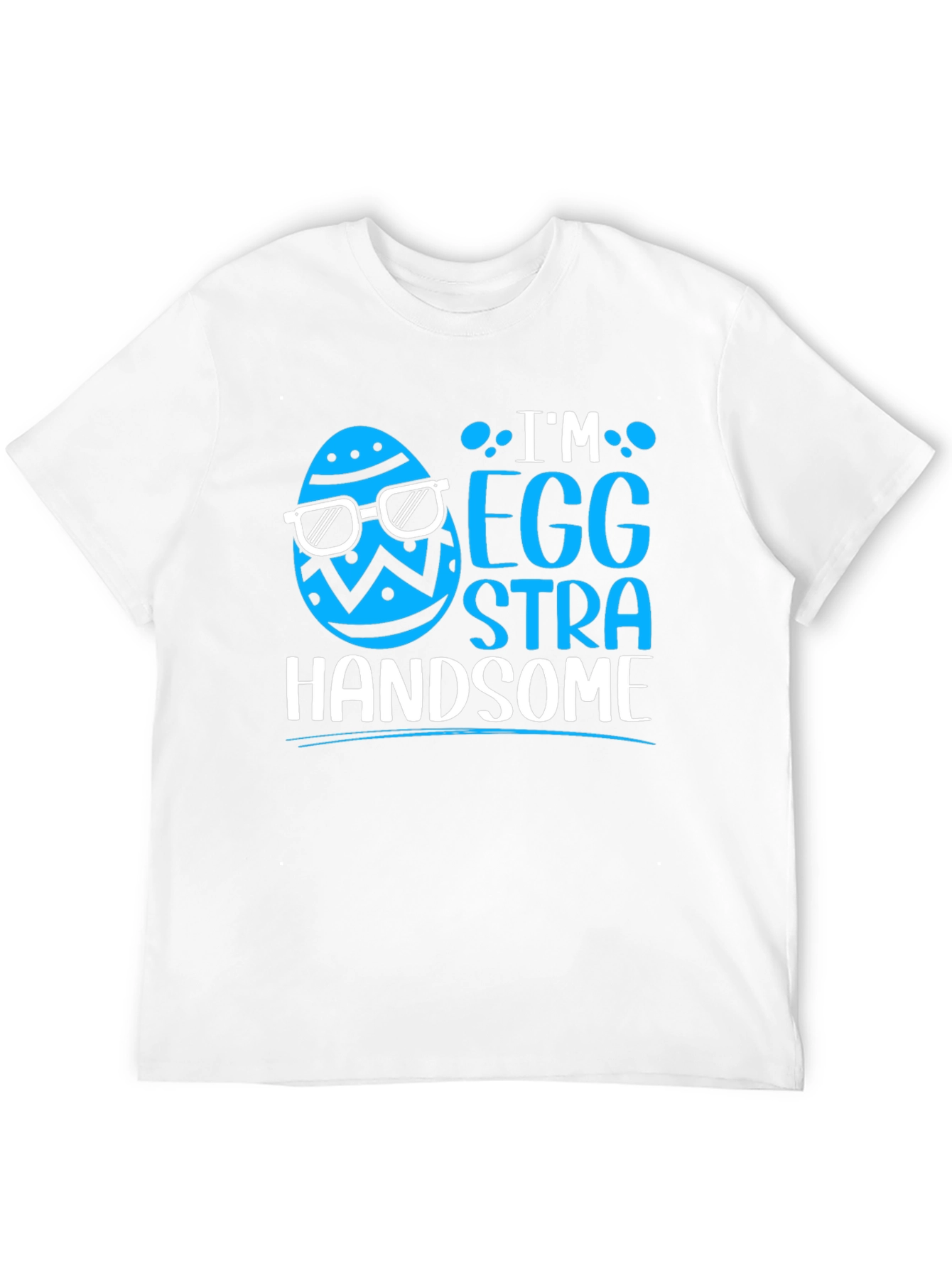 Camiseta Hombre "Egg-Stra Handsome" Pascua