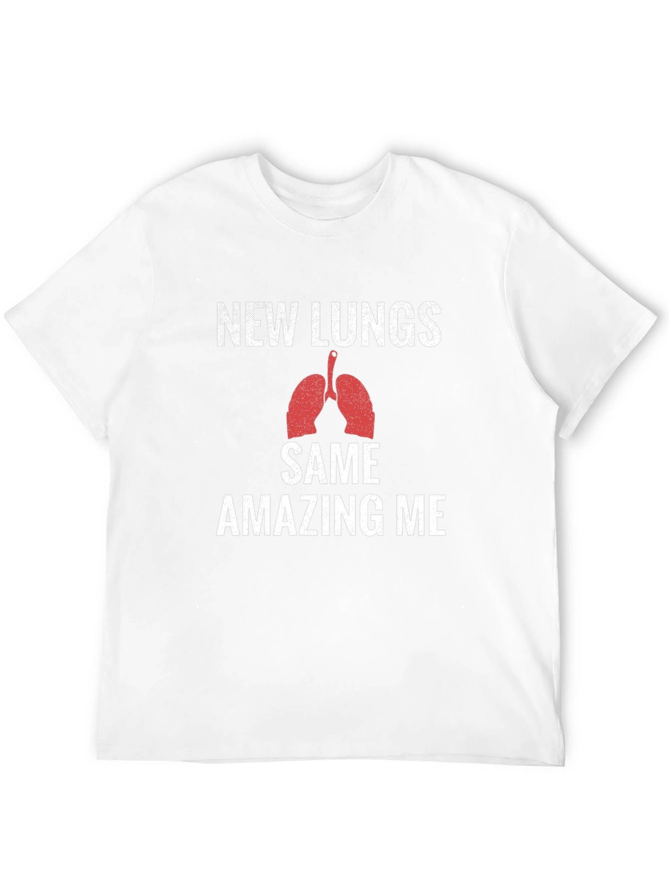 Black New Lungs Same Amazing Me Graphic T-Shirt view 12