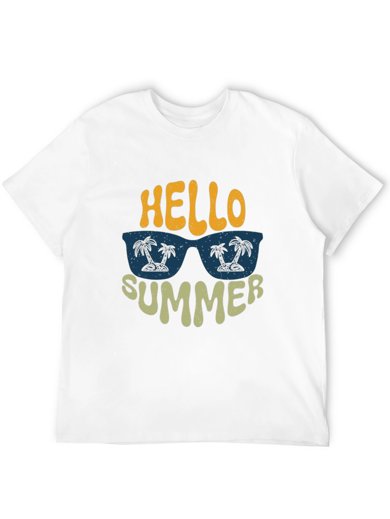 Black Hello Summer Graphic Tee view 12