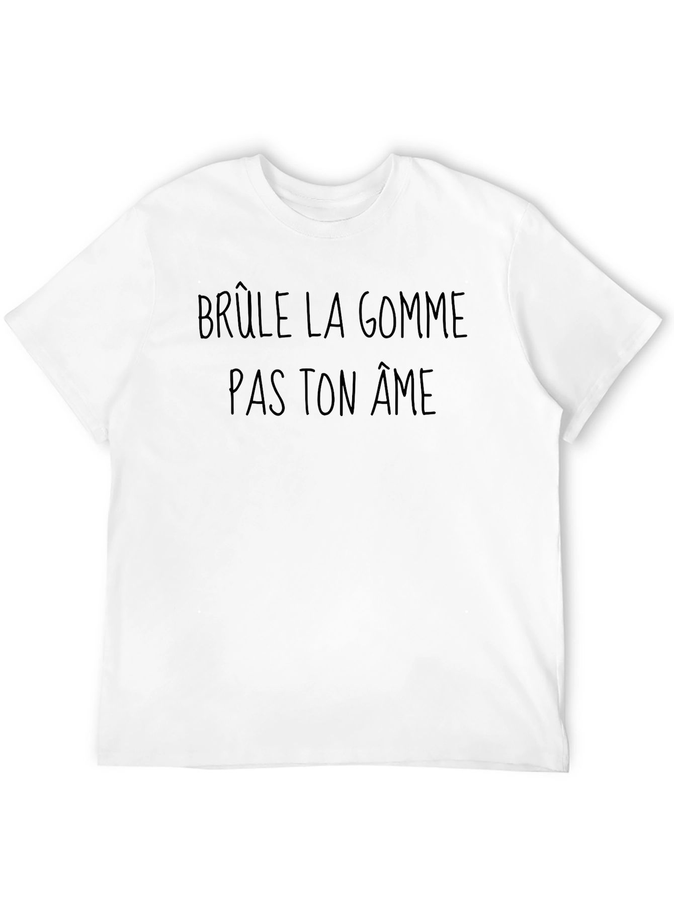 Black Black T-Shirt: Burn Rubber, Not Your Soul view 12