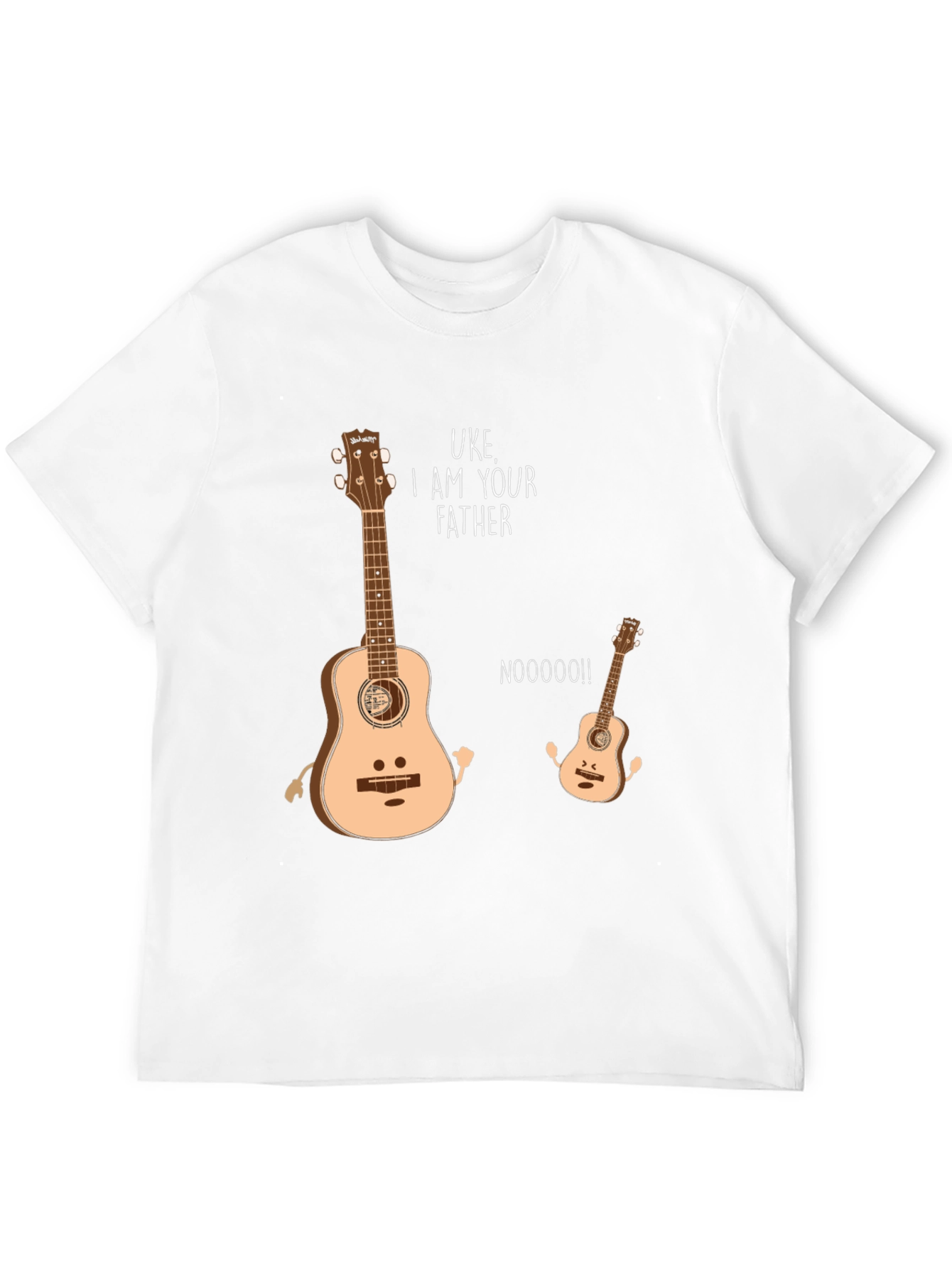 Black Uke I Am Your Father Funny Music T-Shirt view 12