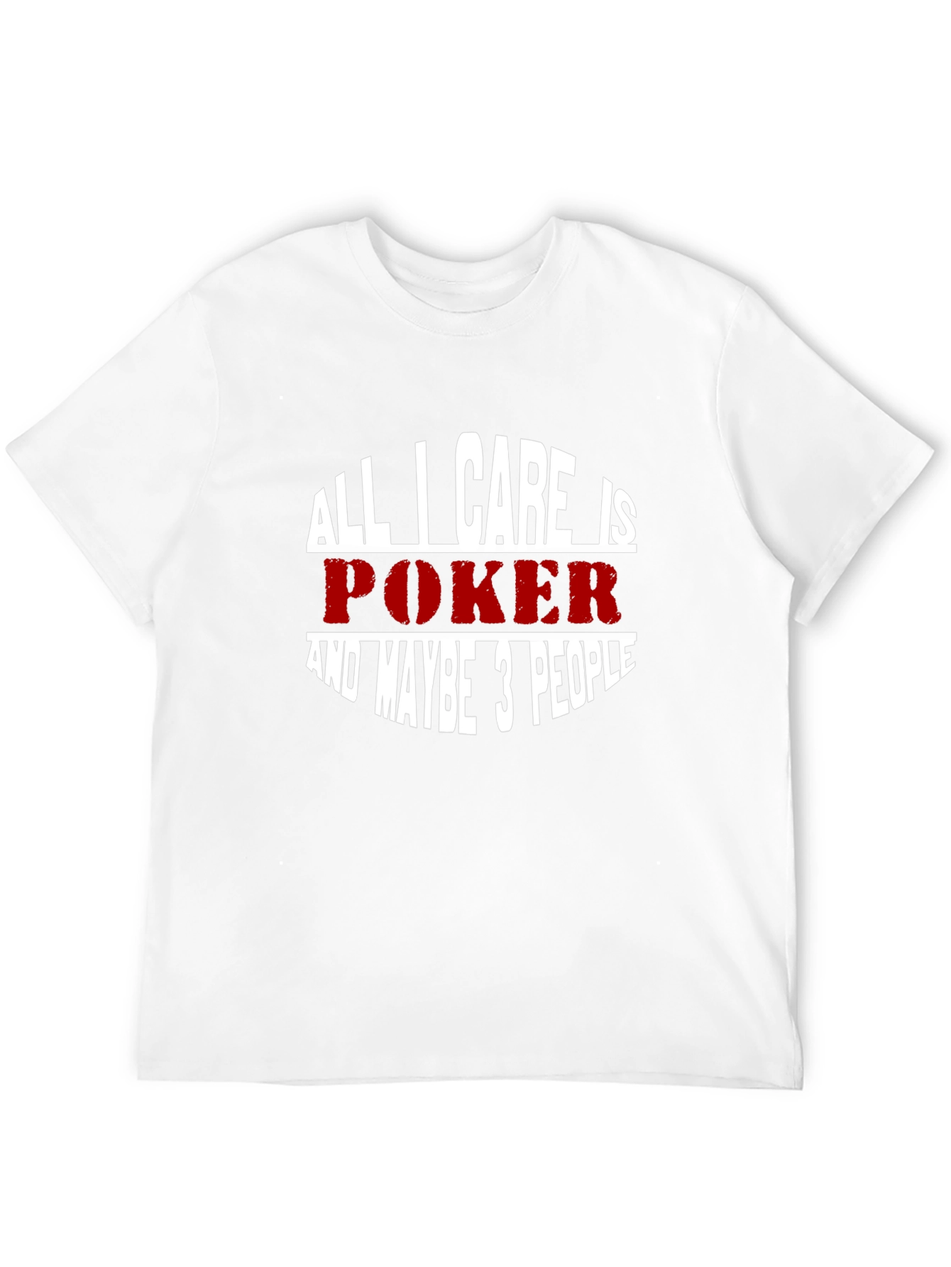 Black Poker Lover T-Shirt - Funny Poker Player Gift view 12
