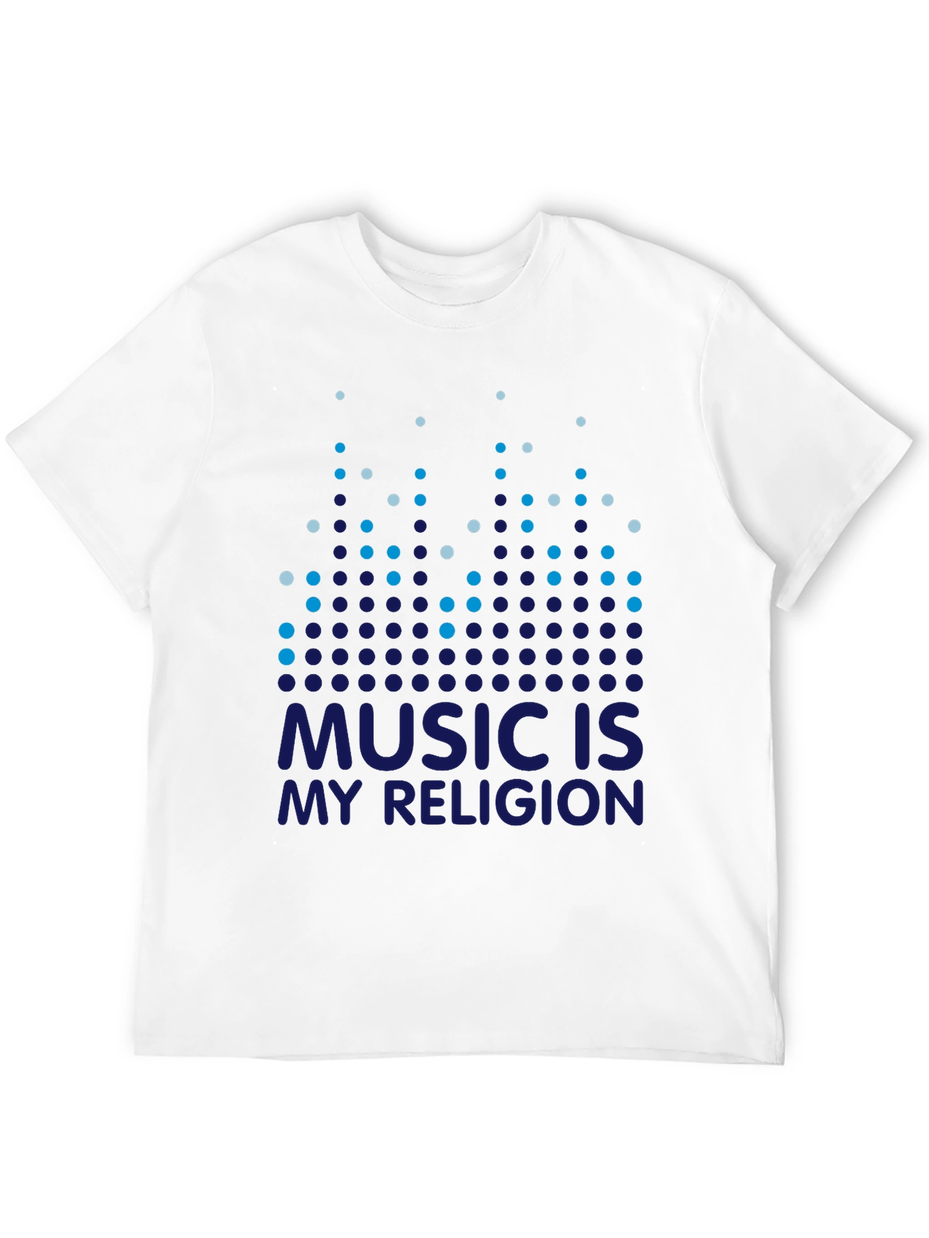 Black Music Is My Religion Black T-Shirt view 12