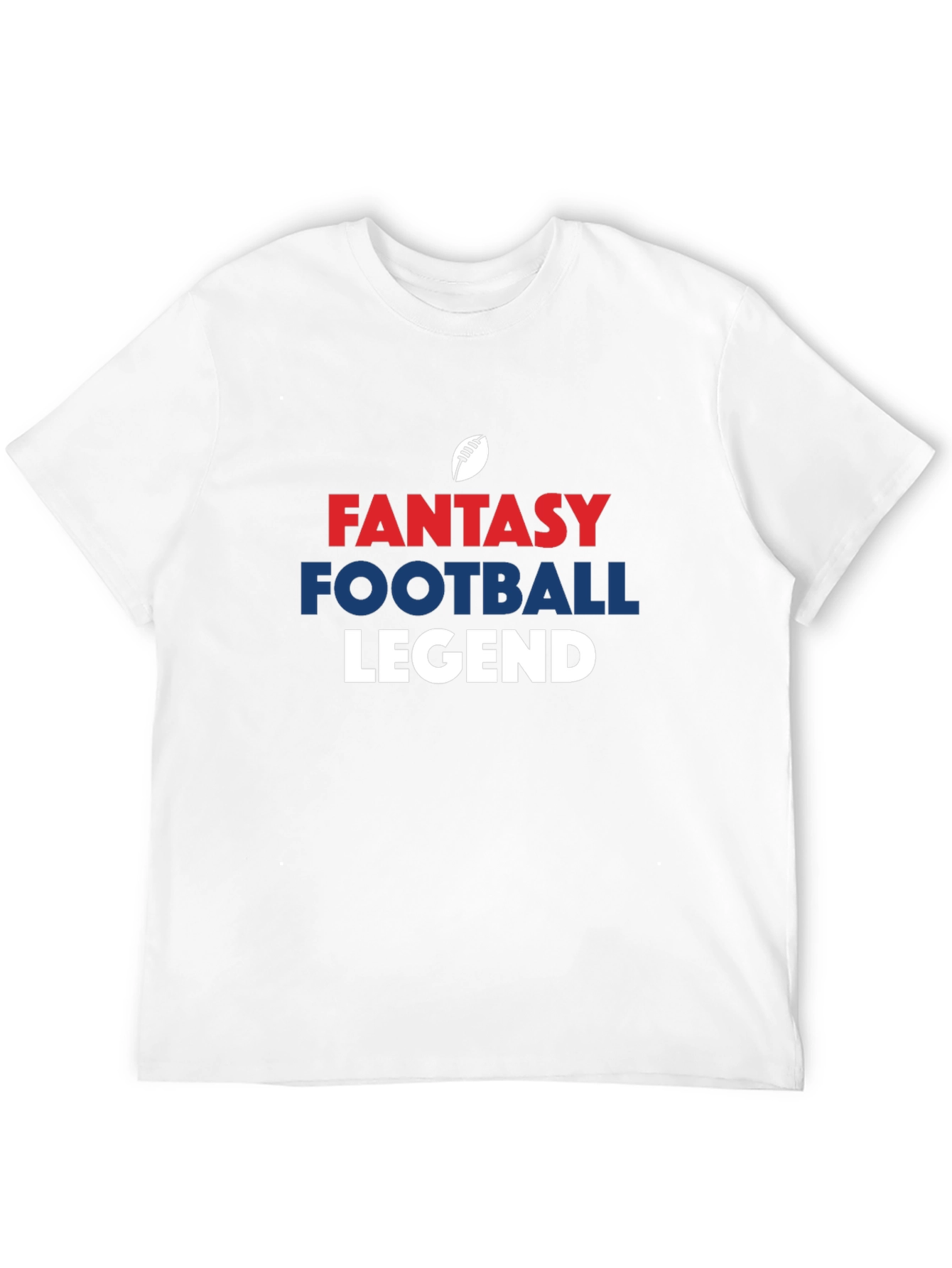 Black Fantasy Football Legend T-Shirt view 12