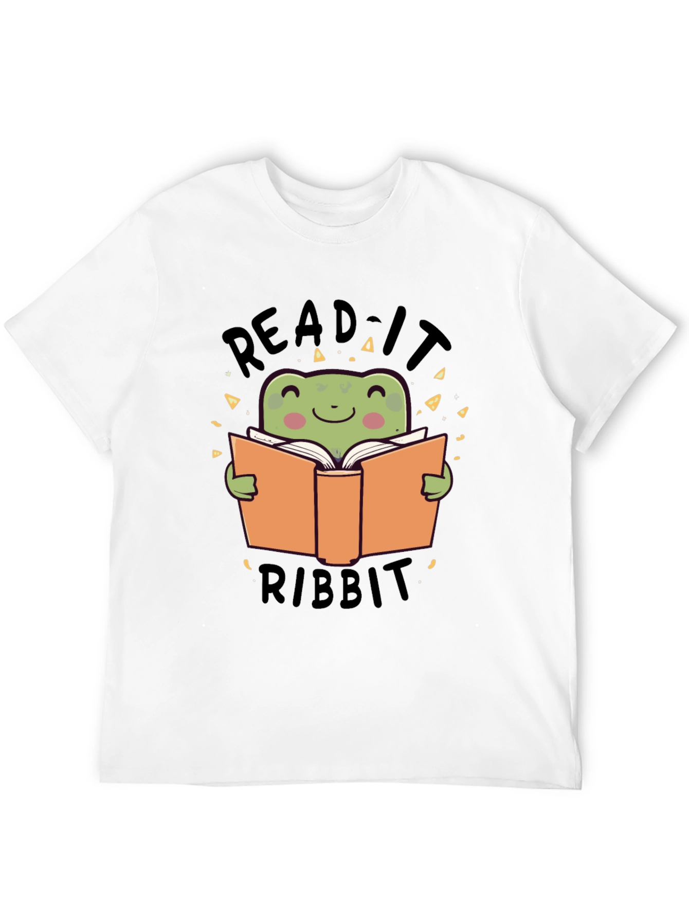 Read It Ribbit T-Shirt - Funny Frog Lover Tee - 12