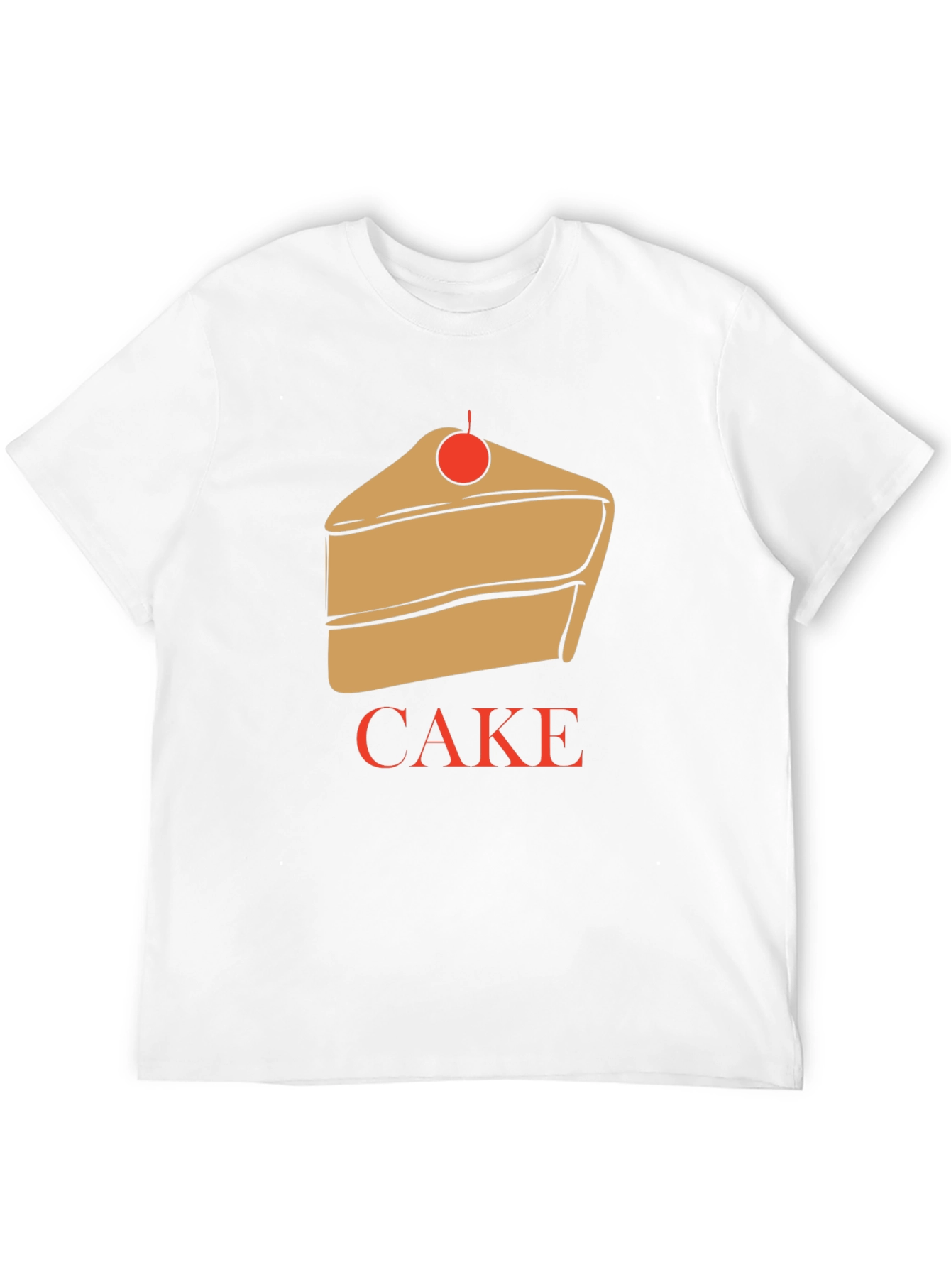 Black Cake Graphic T-Shirt - Unique Dessert Lover Tee view 12