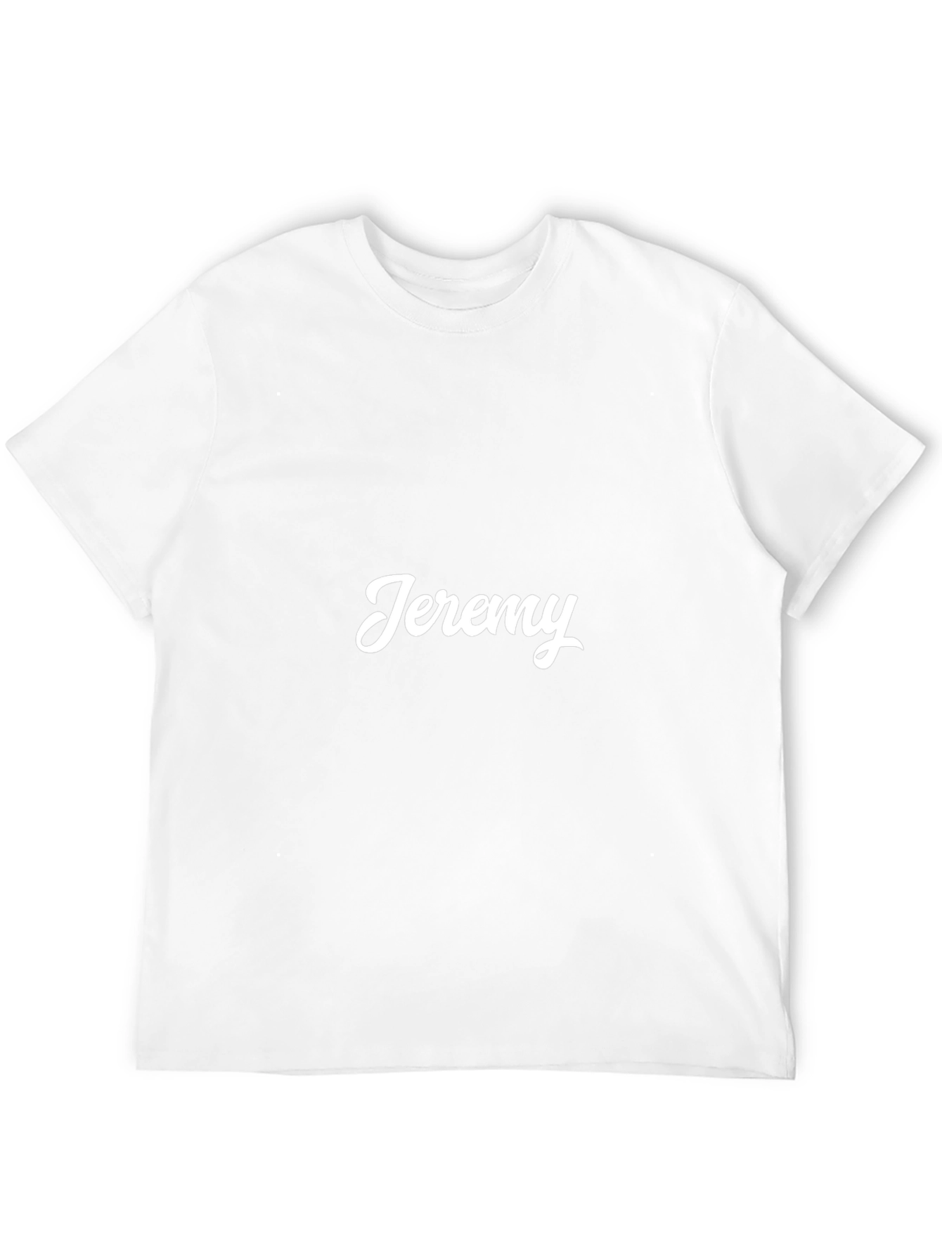 Black Personalized Jeremy Black T-Shirt - Custom Name Tee view 12