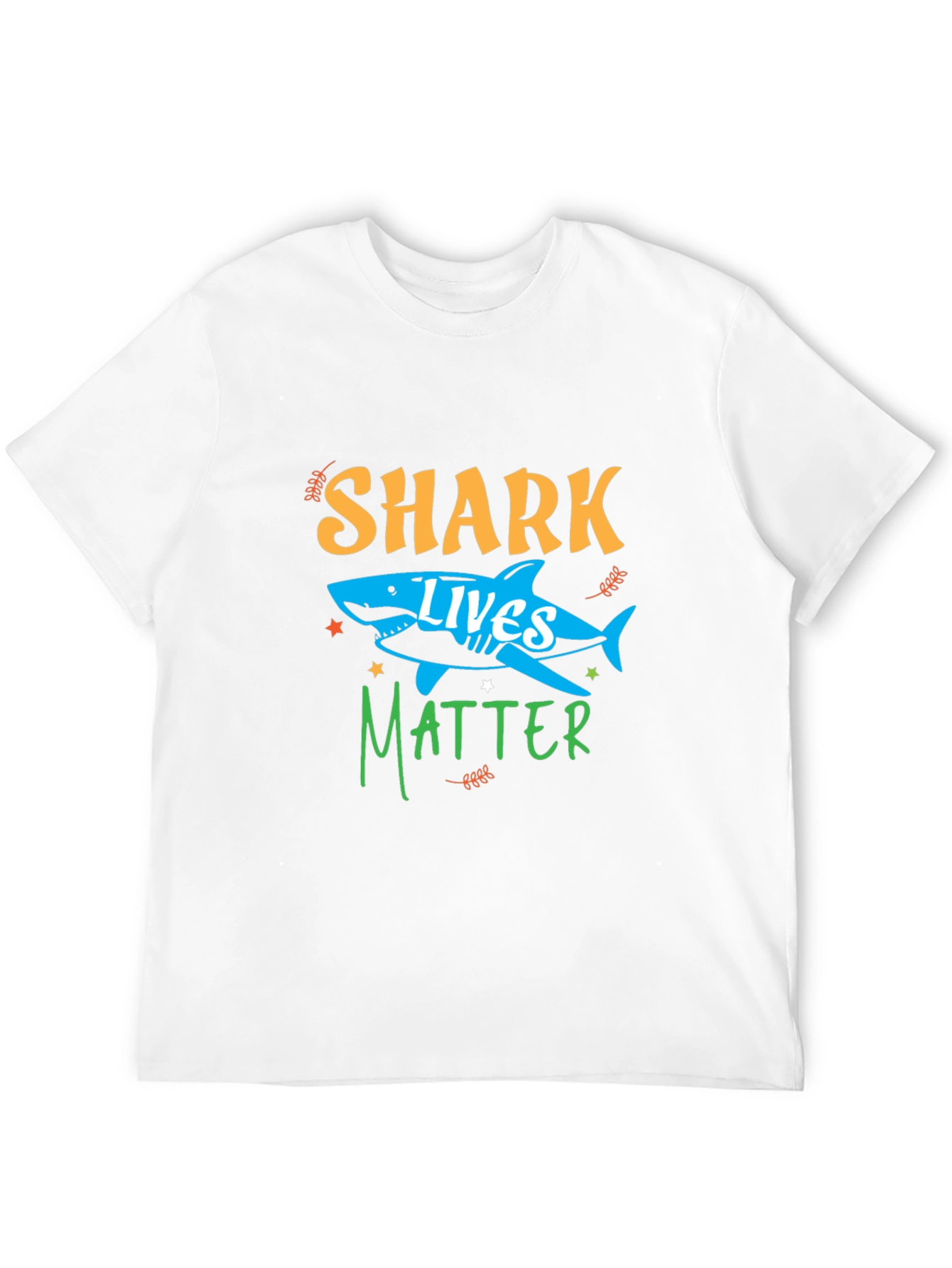 Black Shark Lives Matter Graphic Tee view 12
