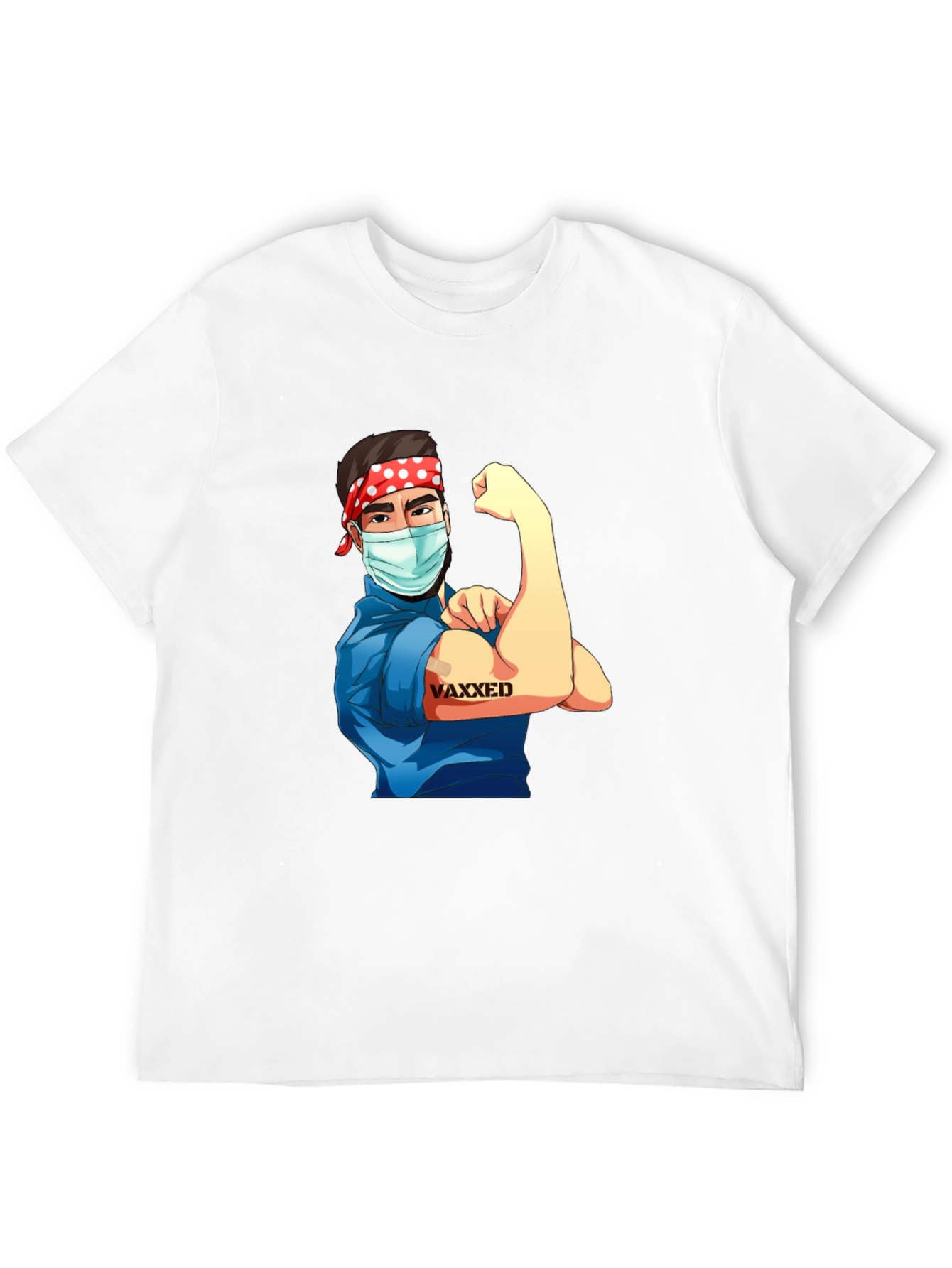 Black Vaxxed Rosie the Riveter T-Shirt view 12