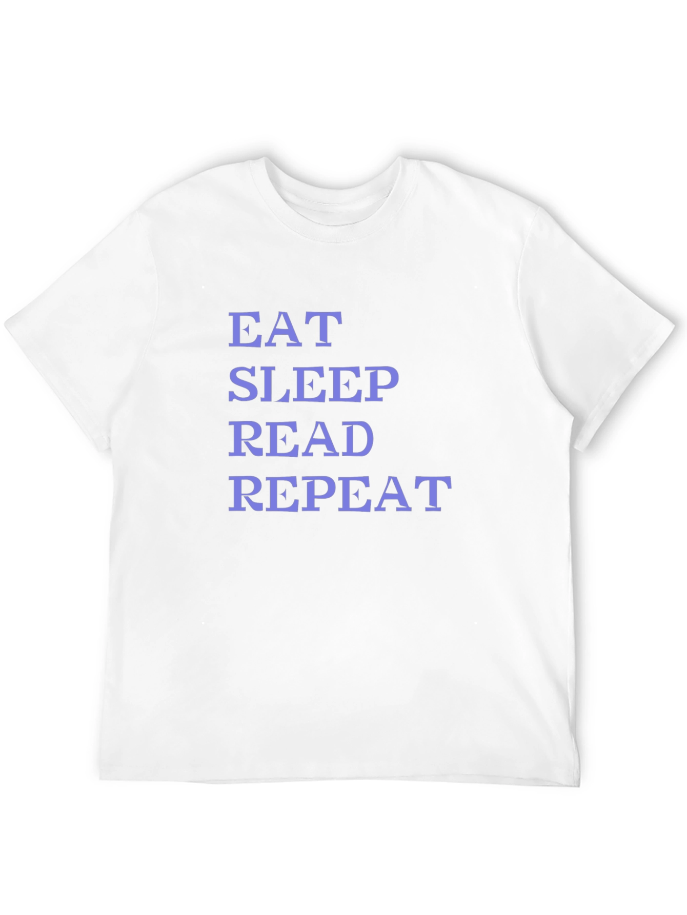 Black Eat Sleep Read Repeat T-Shirt - Black view 12