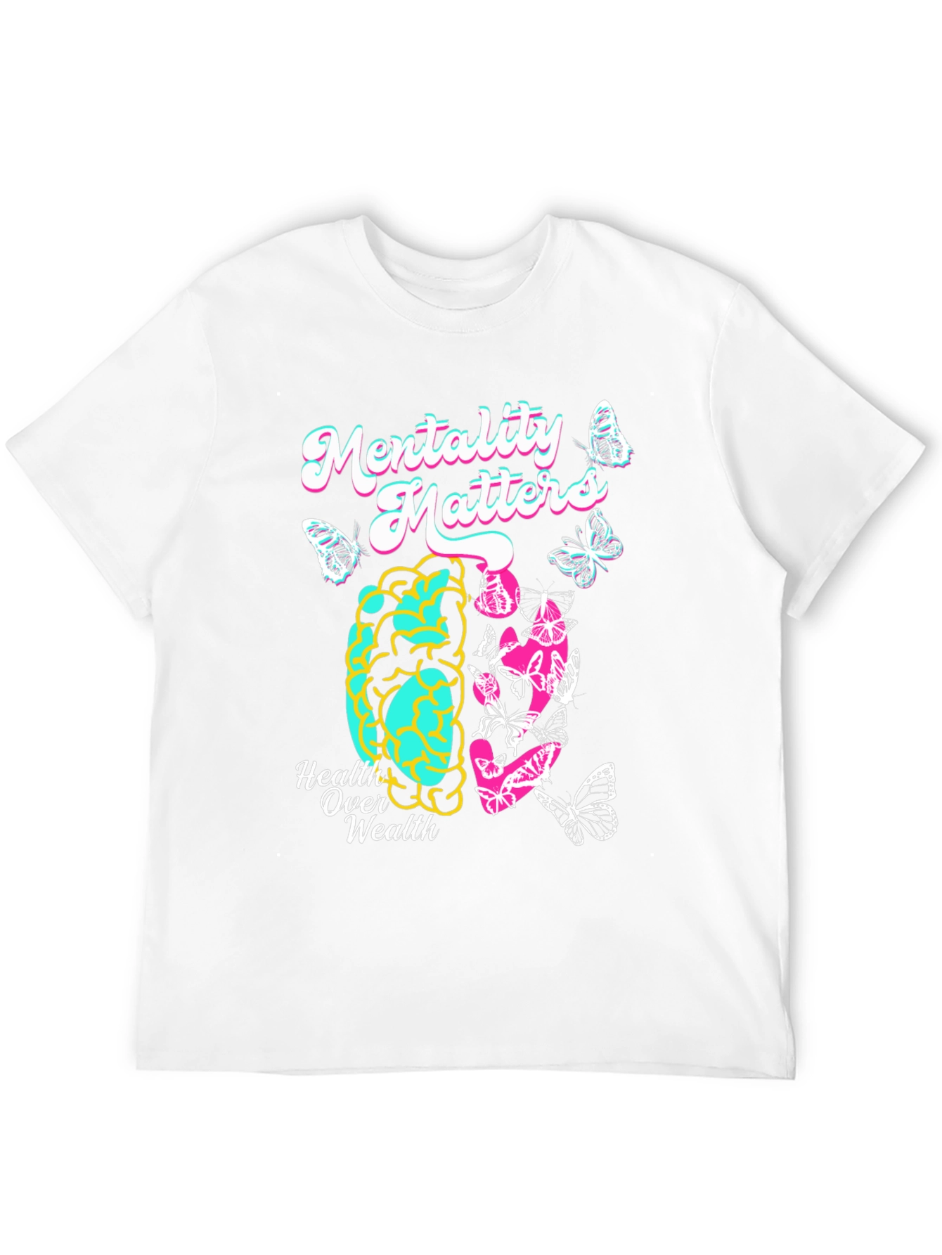 Black Mentality Matters Graphic Tee view 12