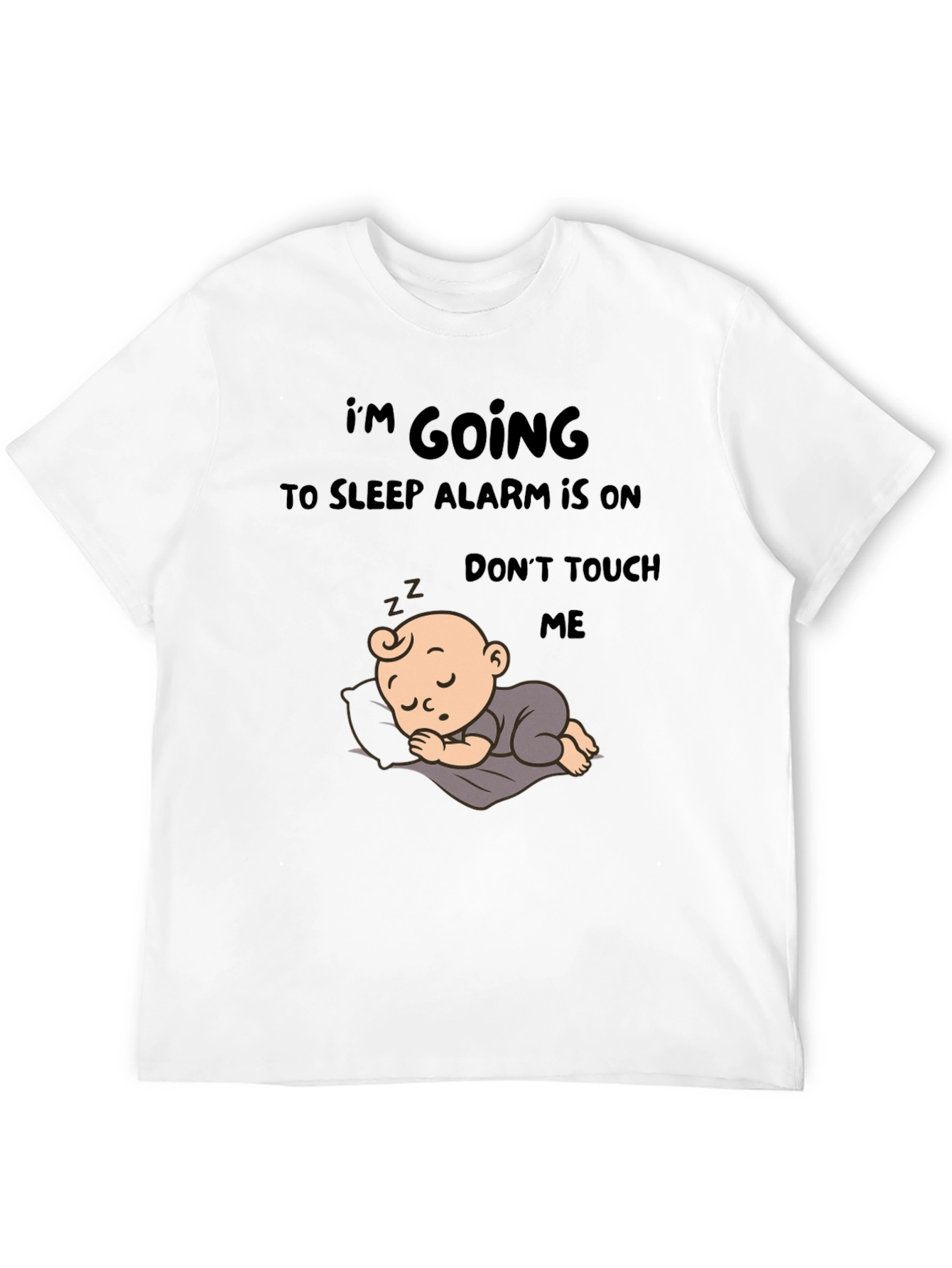 I'm Going to Sleep T-Shirt with Baby Design - 12