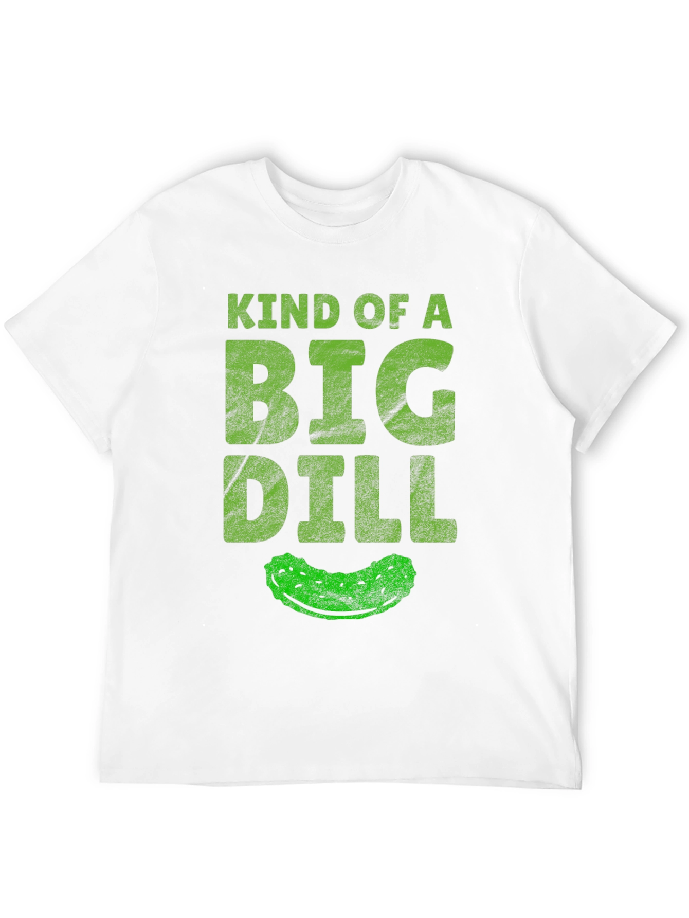 Black Kind of a Big Dill T-Shirt - Funny Pickle Tee view 12