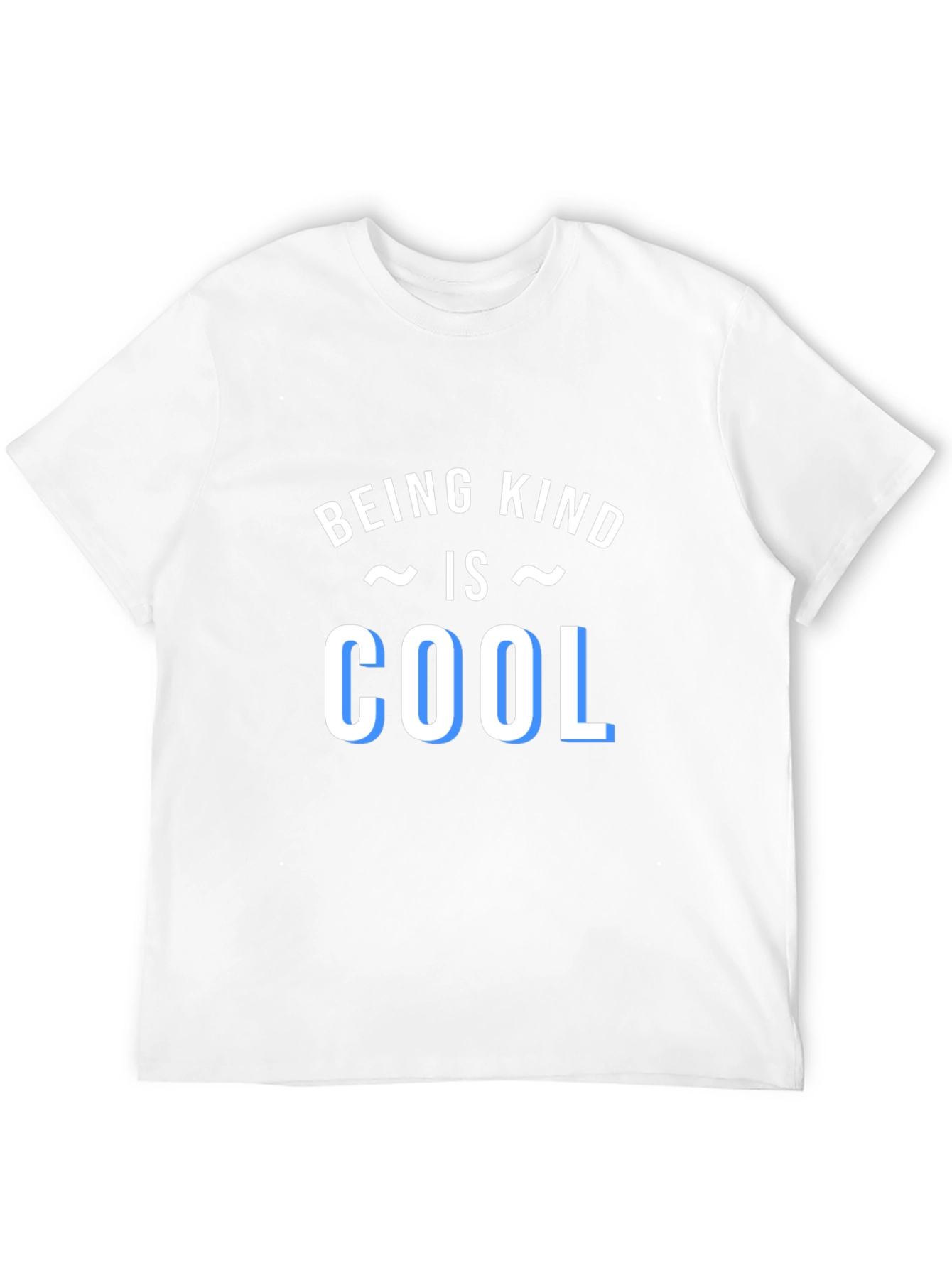 Black Being Kind Is Cool Black T-Shirt view 12