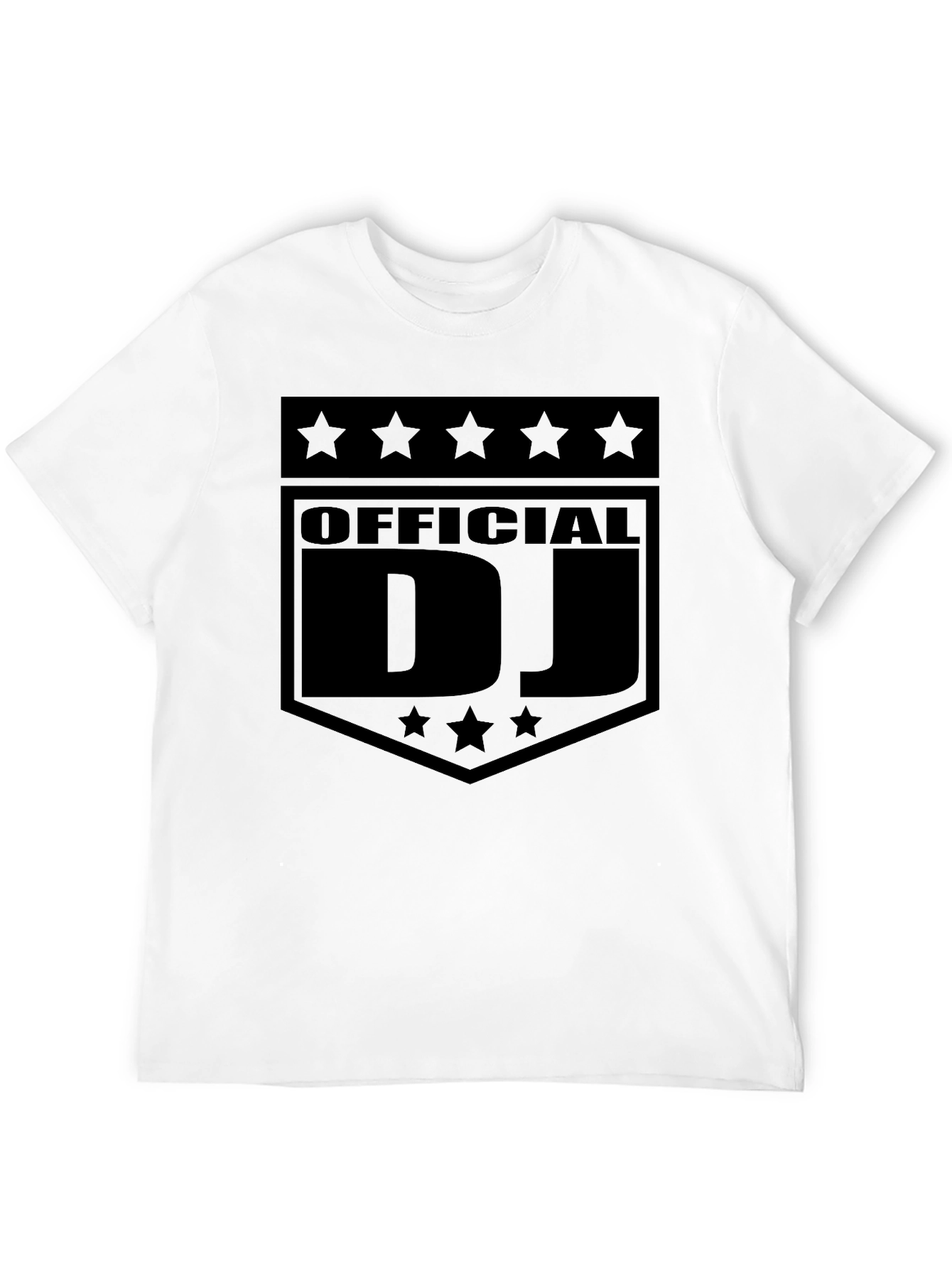 Black Official DJ Star Graphic Tee - Black view 12