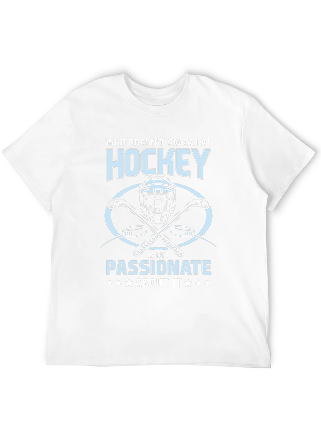Black Hockey Passion T-Shirt view 12