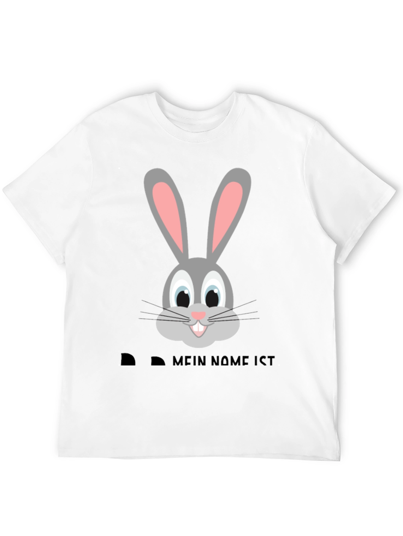 Black Funny Bunny T-Shirt - Mein Name Ist... view 12