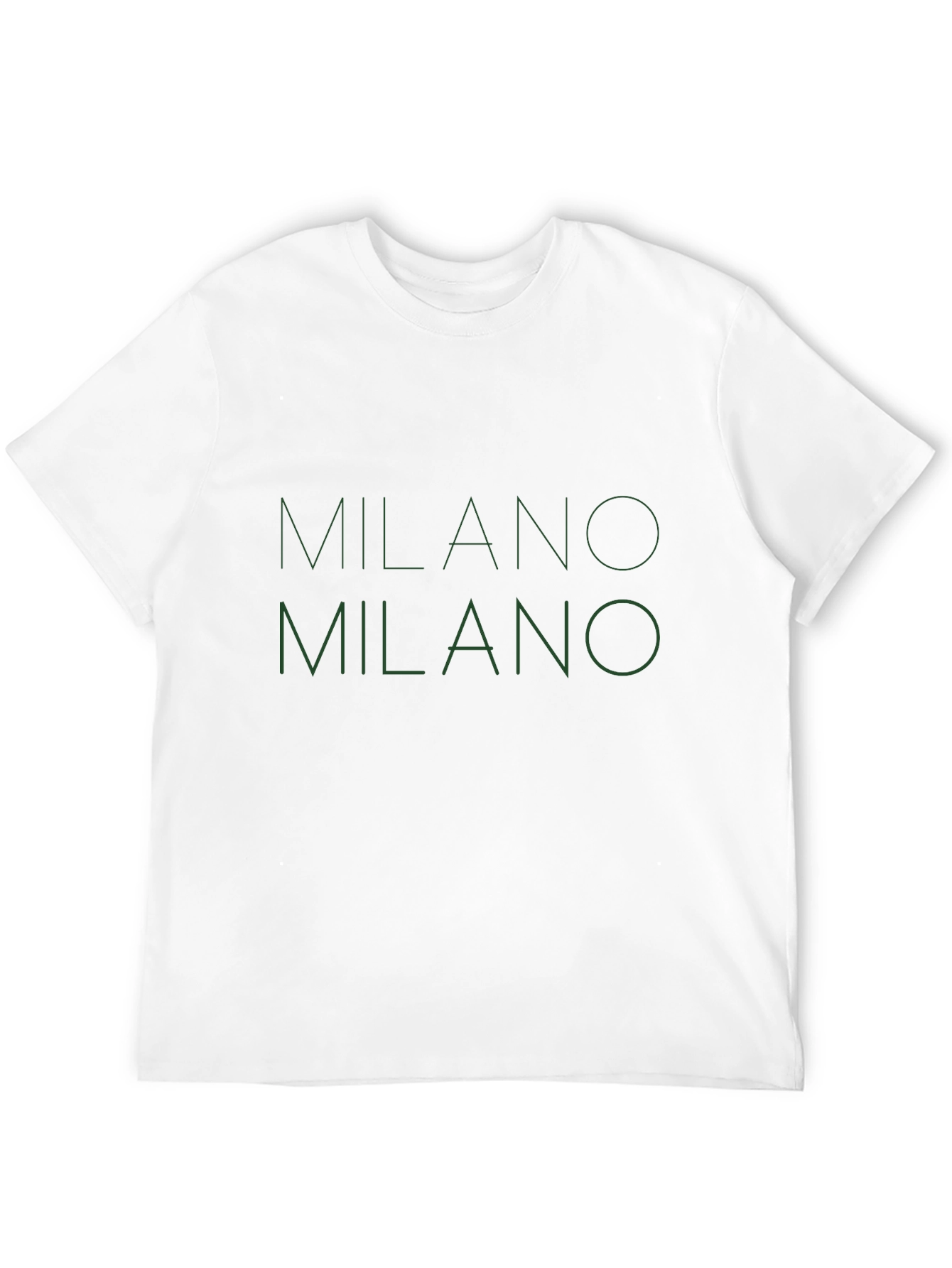 Black Milano Graphic Tee - Stylish Black Cotton T-Shirt view 12