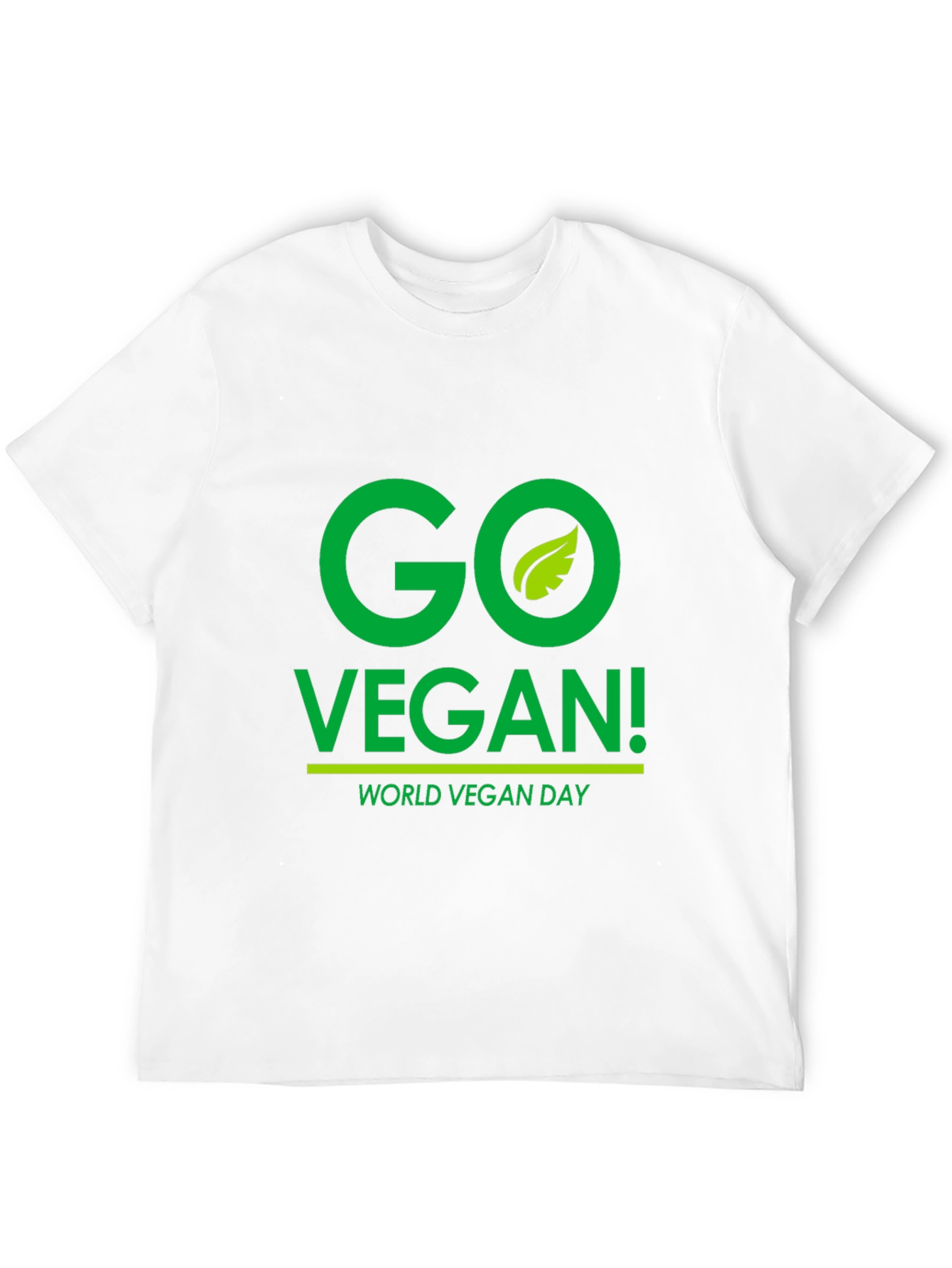 Go Vegan T-Shirt - World Vegan Day Tee - 12