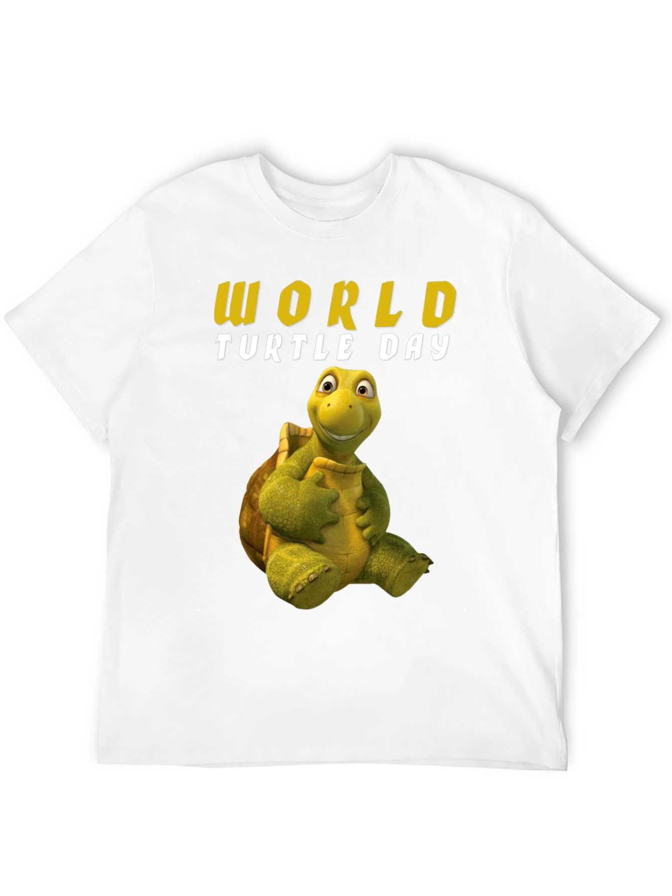 Black World Turtle Day T-Shirt view 12