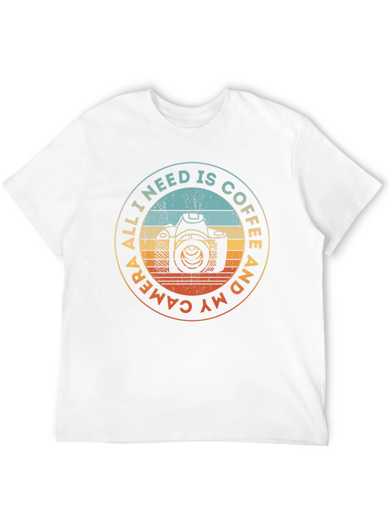 Black Coffee & Camera T-Shirt - Photographer Gift view 12