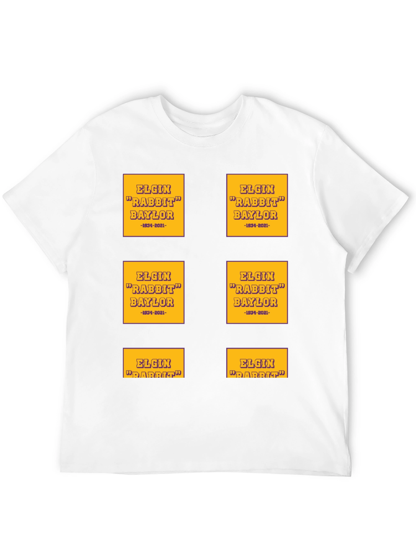 Elgin Baylor Tribute T-Shirt - 12