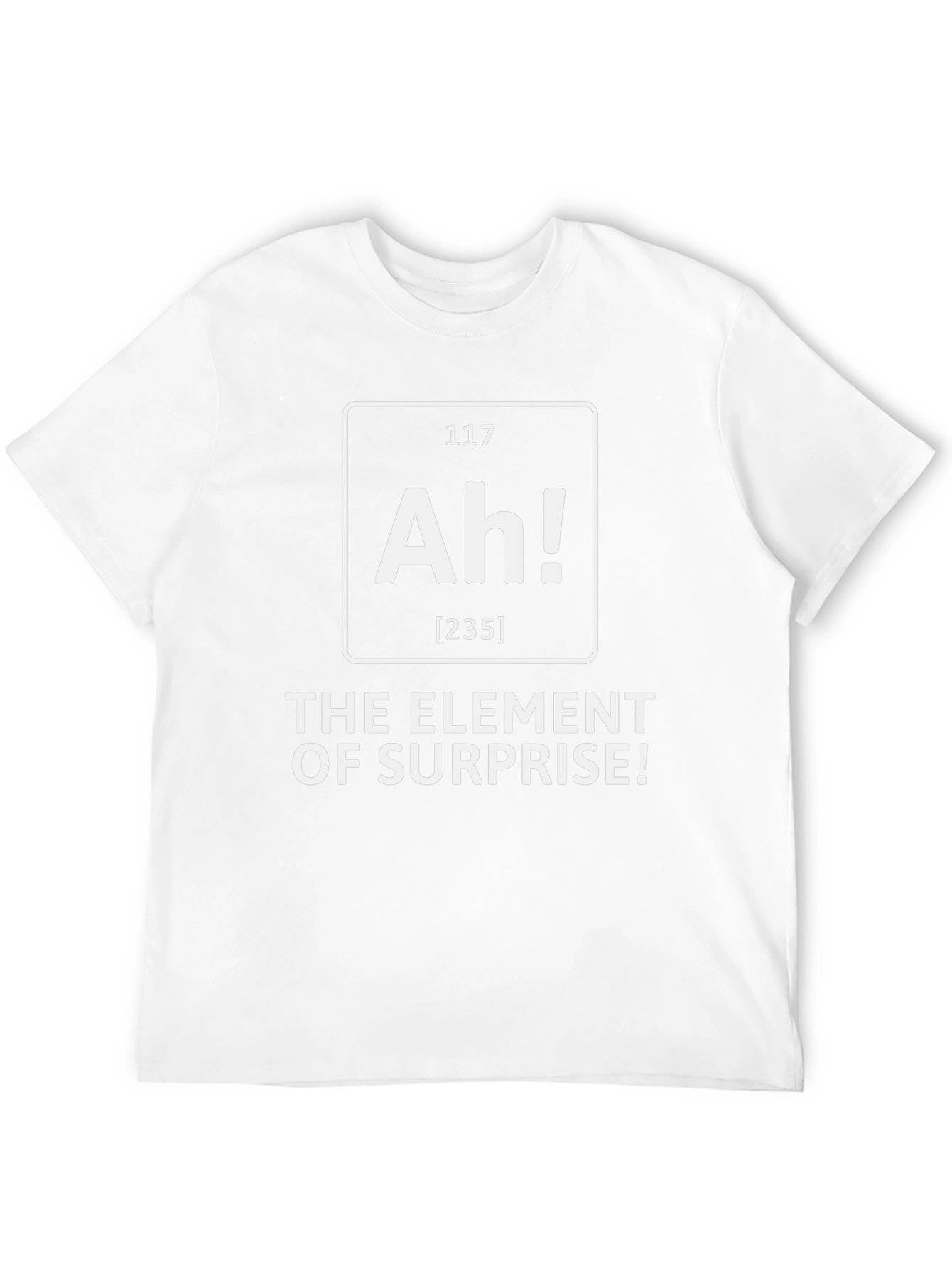Black Element of Surprise Ah! Graphic T-Shirt view 12