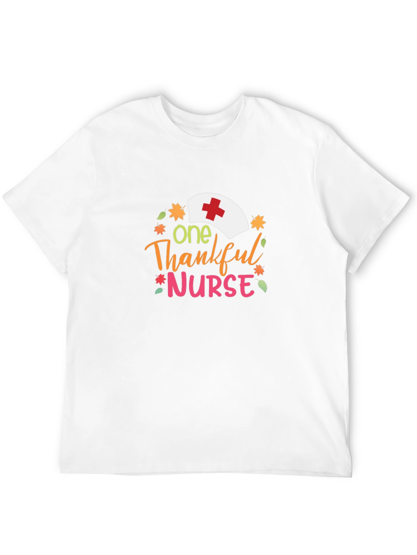 Black One Thankful Nurse T-Shirt view 12