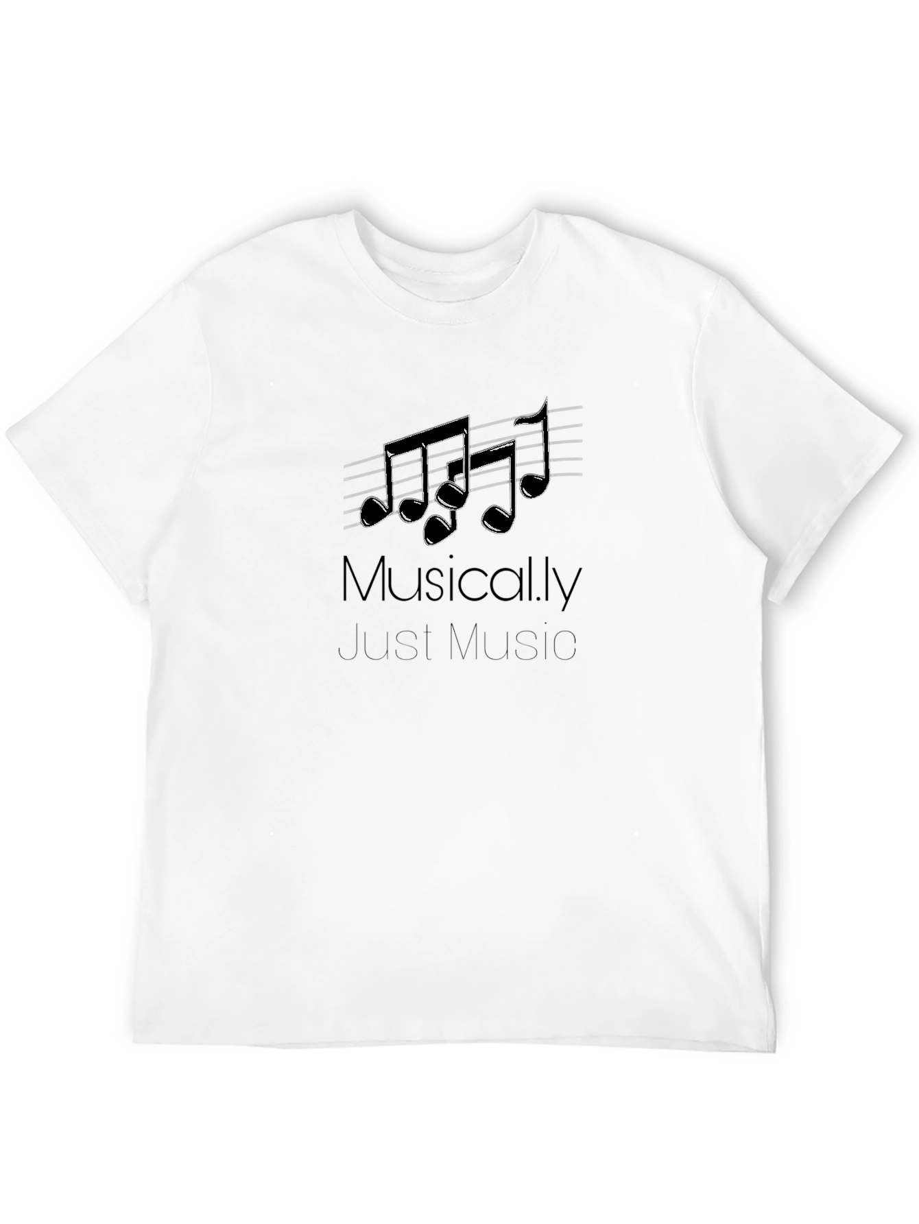 Black Musically Just Music T-Shirt view 12