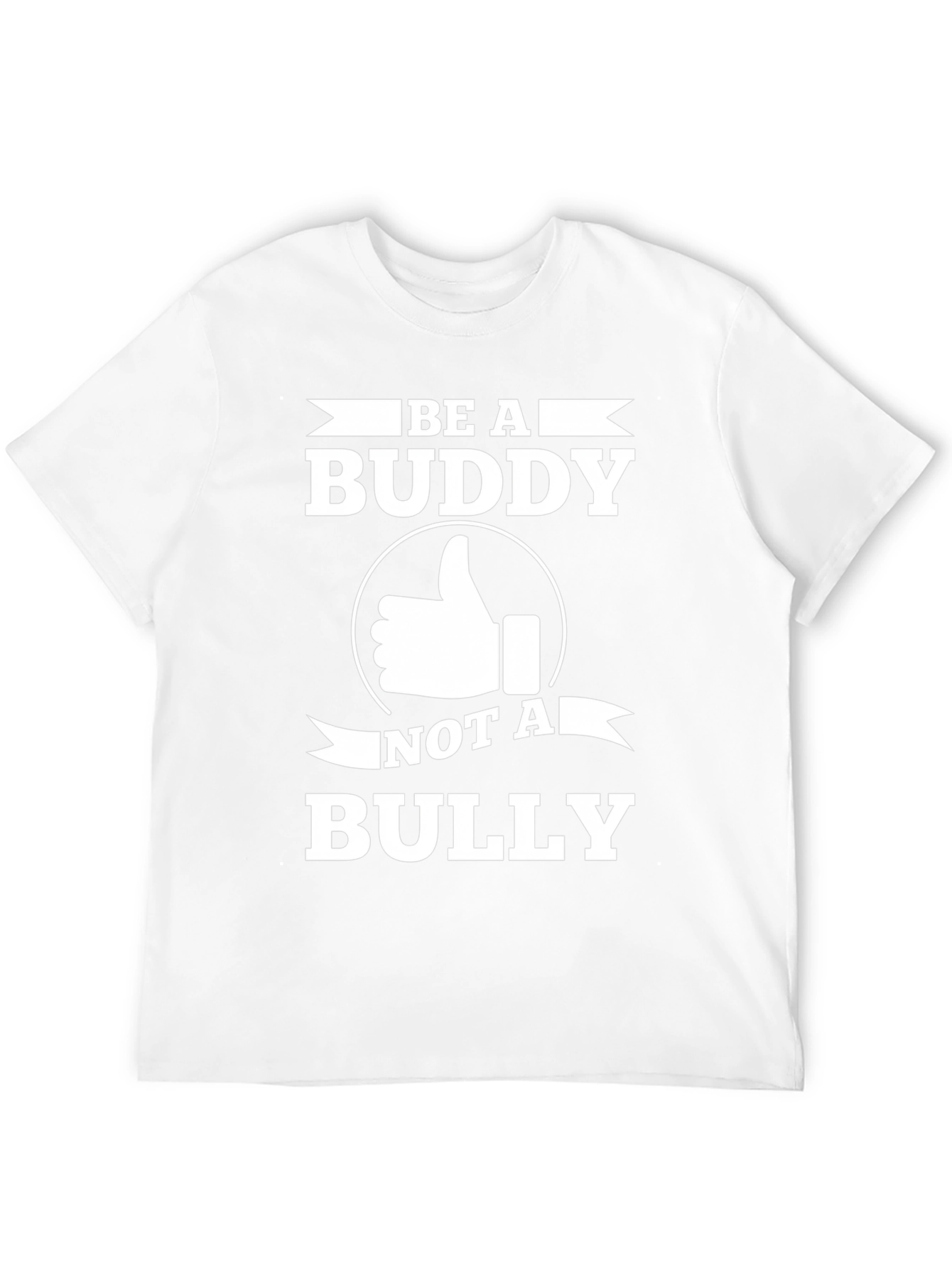 Black Be A Buddy T-Shirt - Anti Bullying Tee view 12