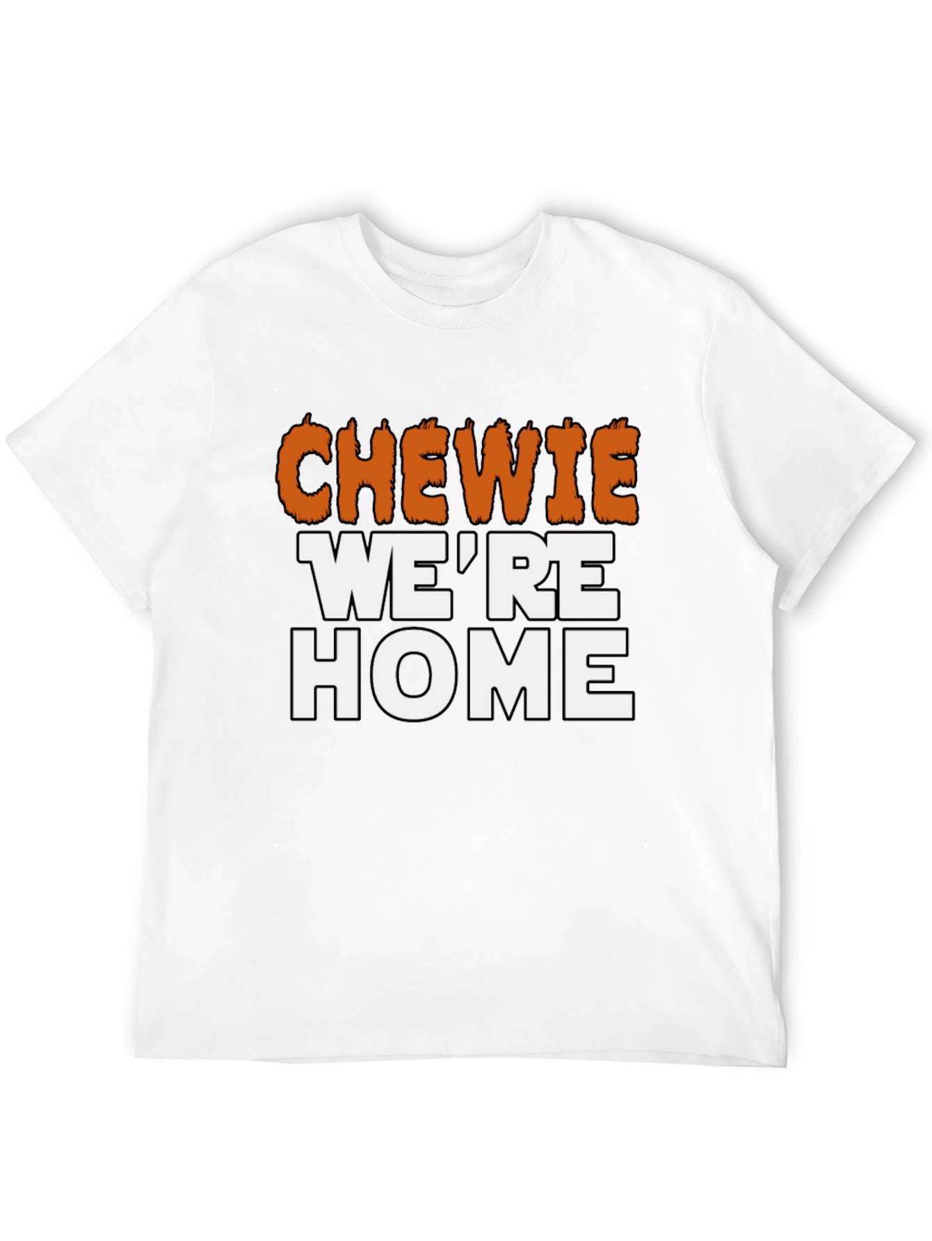 Black Chewie We're Home Graphic Tee - Star Wars T-Shirt view 12