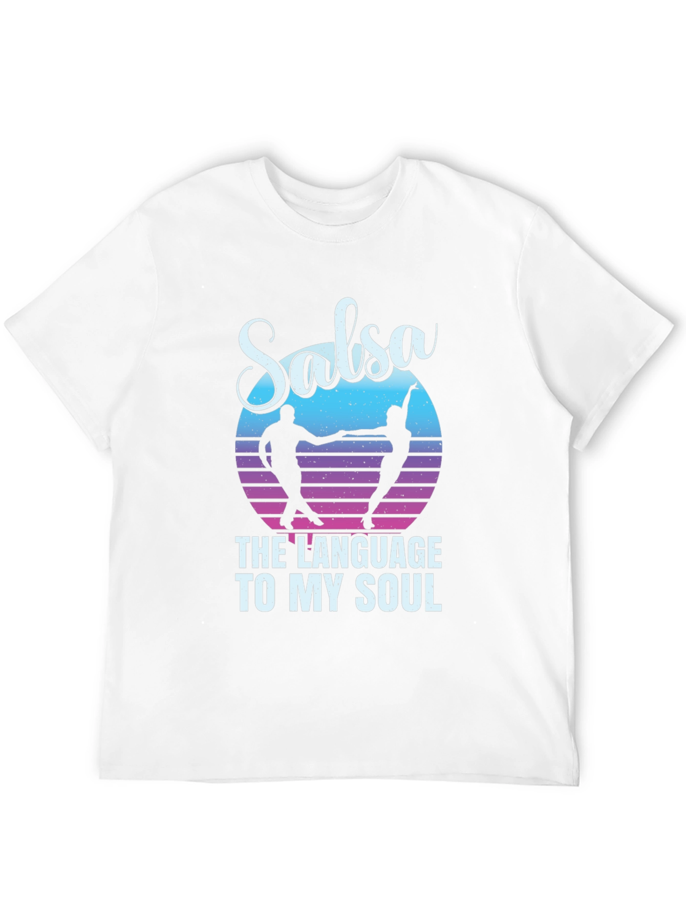 Black Salsa Dance T-Shirt - The Language To My Soul view 12