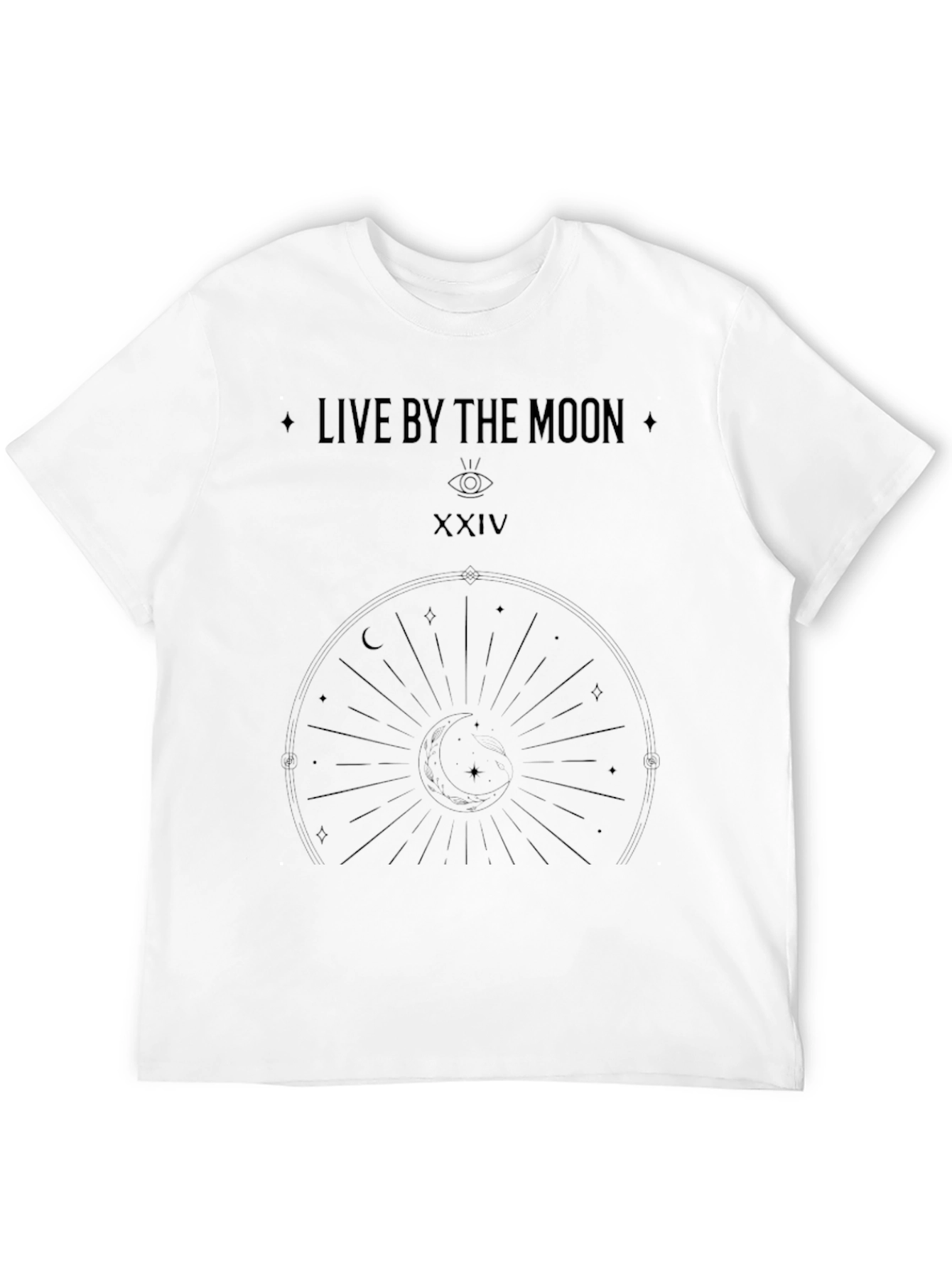 Black Live By the Moon Graphic Tee view 12