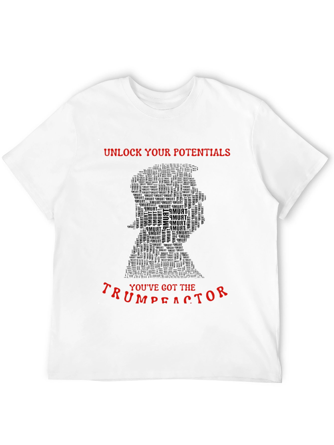 Black Unlock Your Potentials Graphic Tee view 12