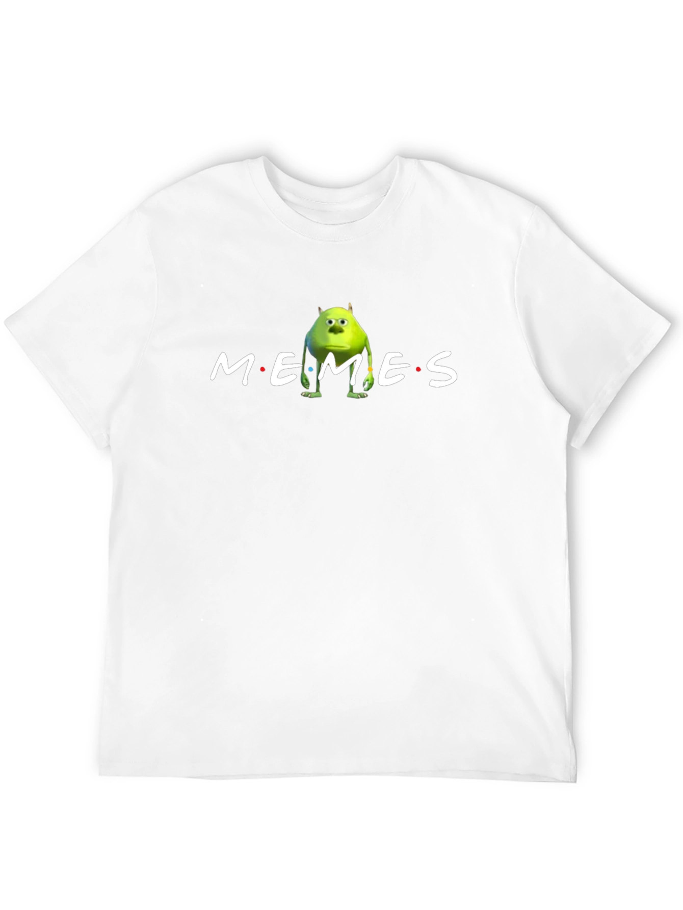 Black Memes Mike Wazowski Inspired T-Shirt view 12