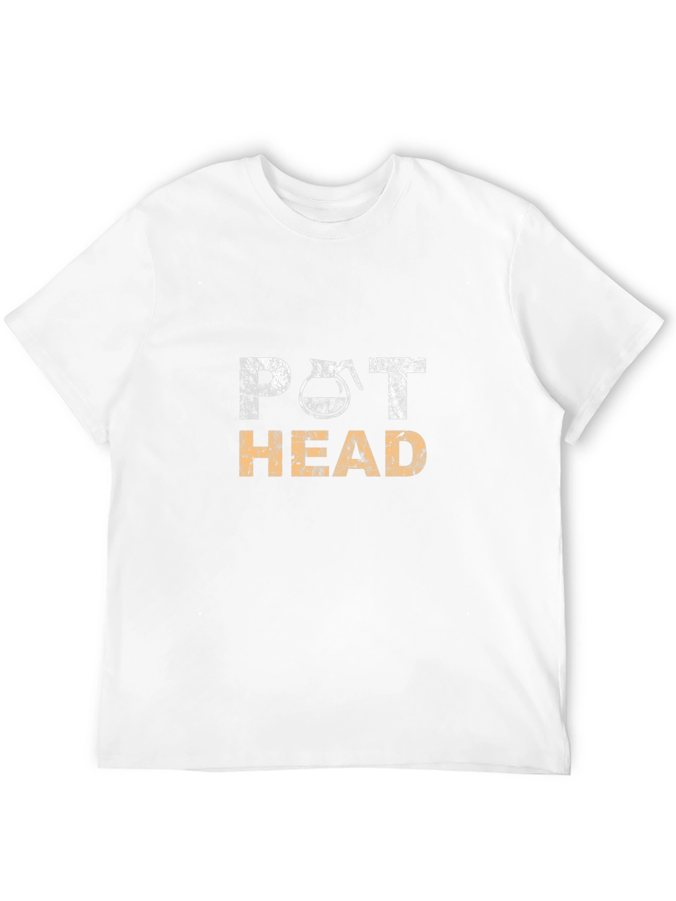 Black Pot Head T-Shirt - Coffee Lover Graphic Tee view 12