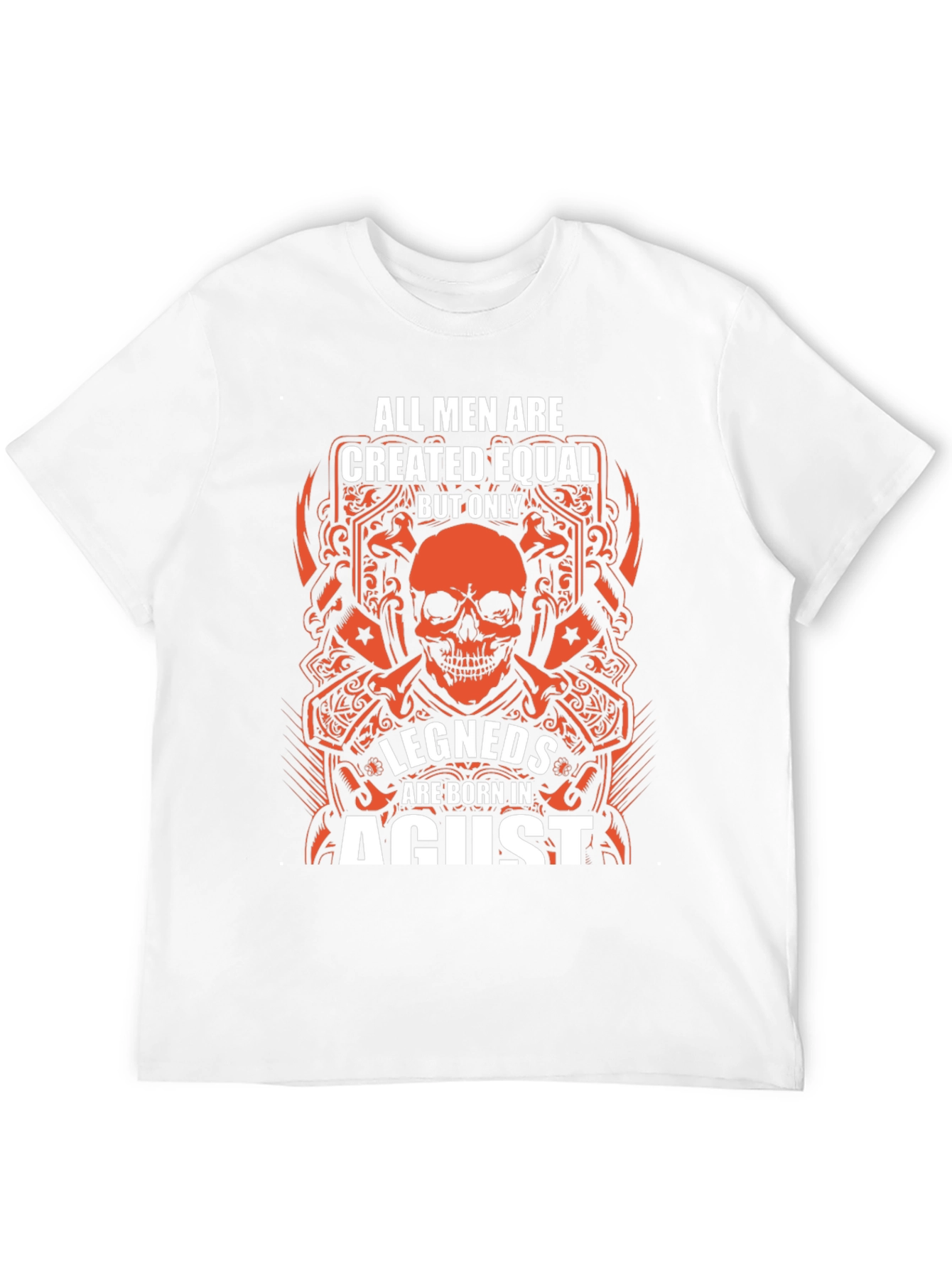 Black Legends Are Born in August T-Shirt view 12