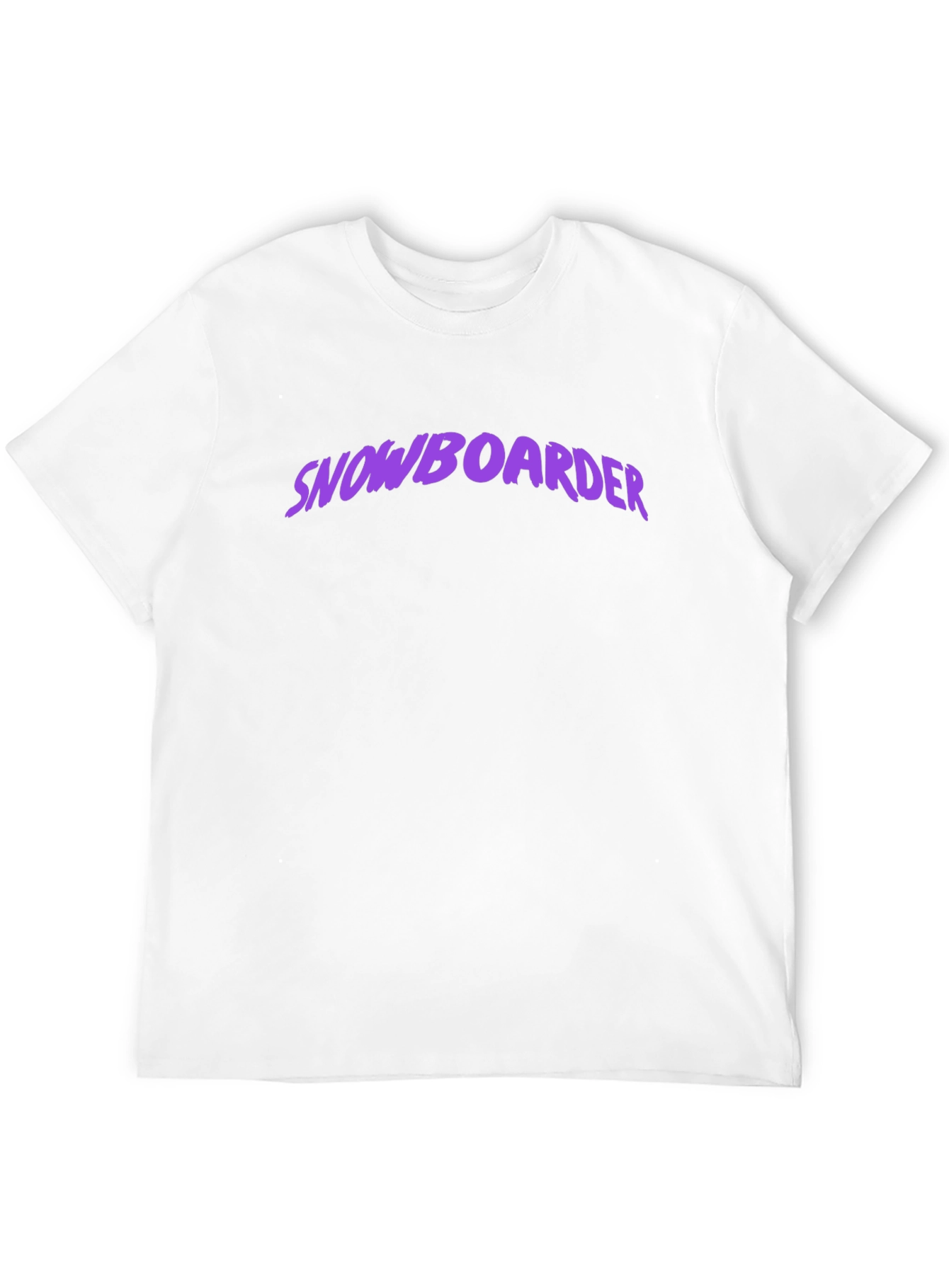 Black Snowboarder Graphic Tee - Casual Black T-Shirt view 12