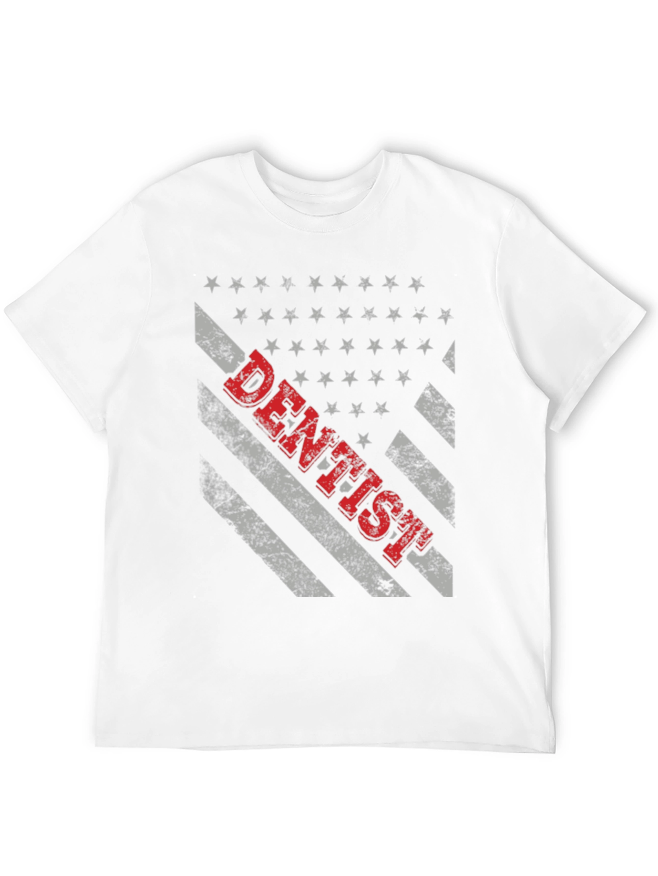 Black Dentist American Flag T-Shirt view 12