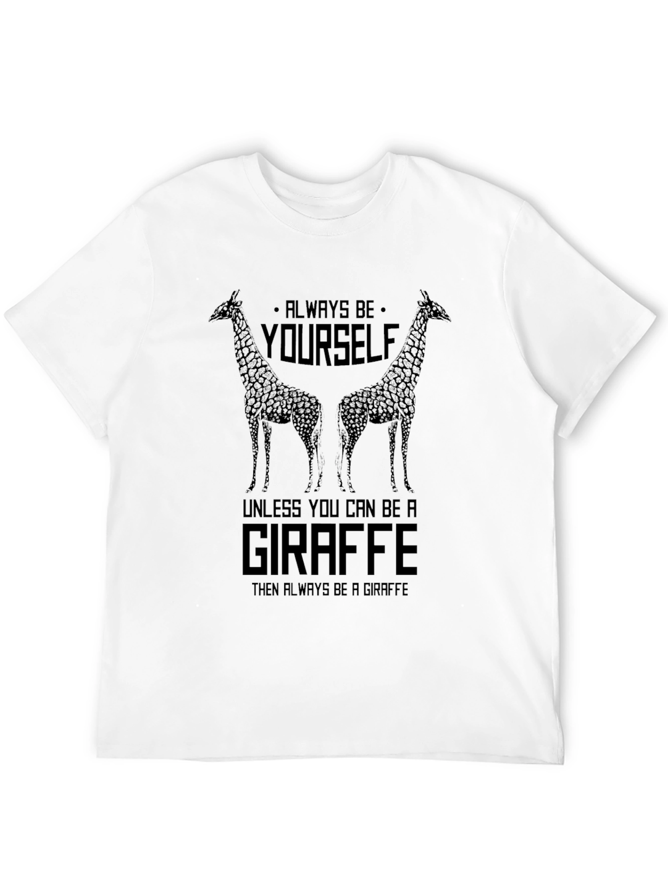 Giraffe Graphic T-Shirt - Be Yourself Apparel - 12