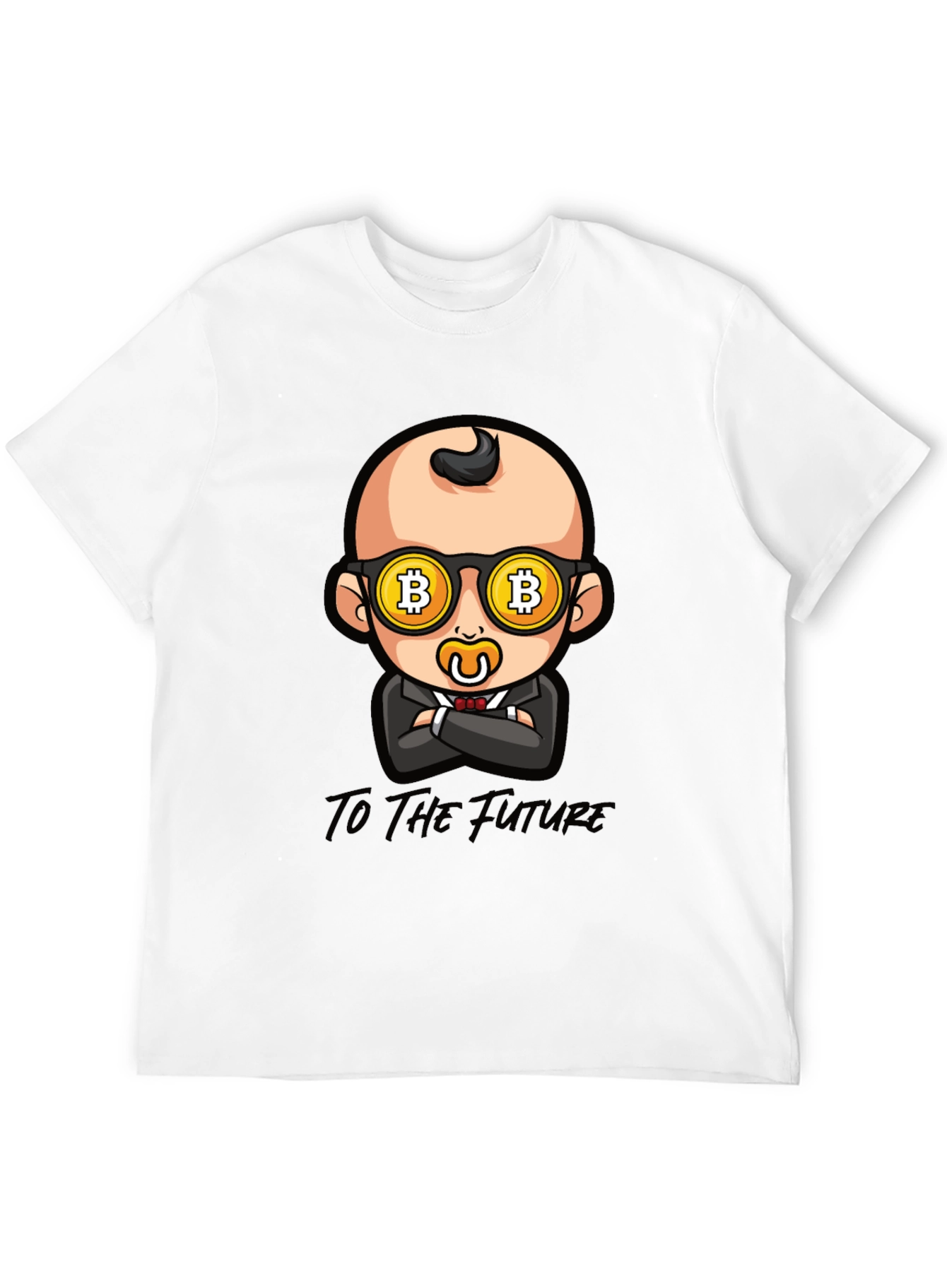 Bitcoin Baby T-Shirt - To The Future Crypto Tee - 12