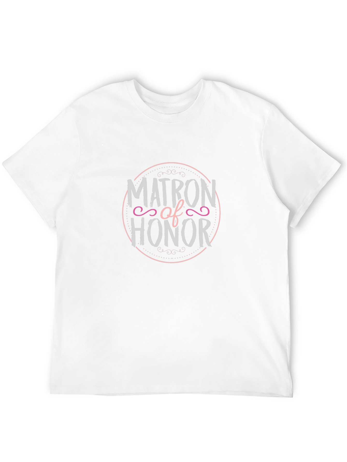 Black Matron of Honor Crew T-Shirt - Black view 12