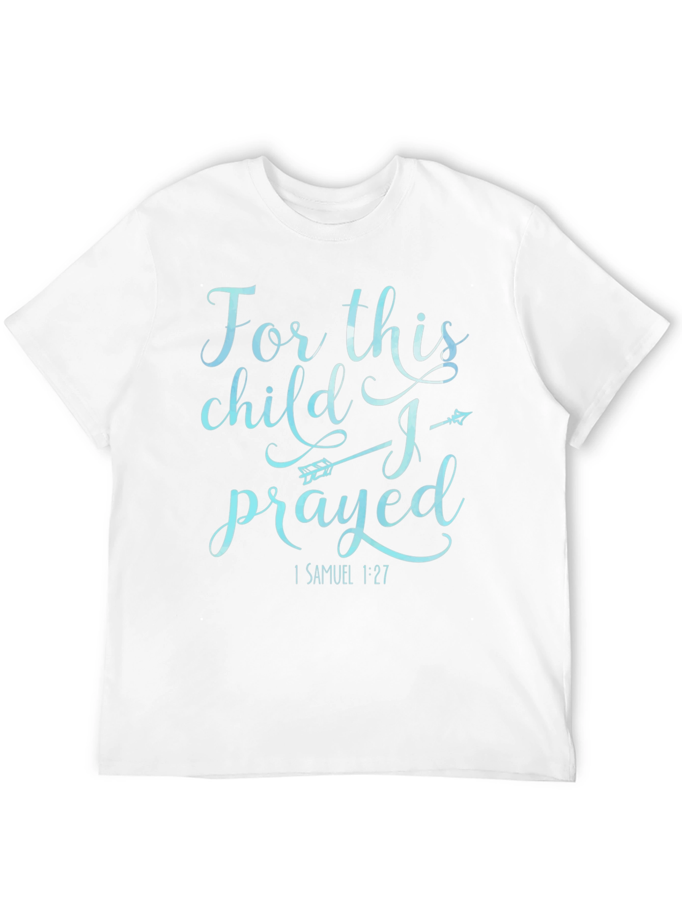 Black For This Child I Prayed T-Shirt view 12