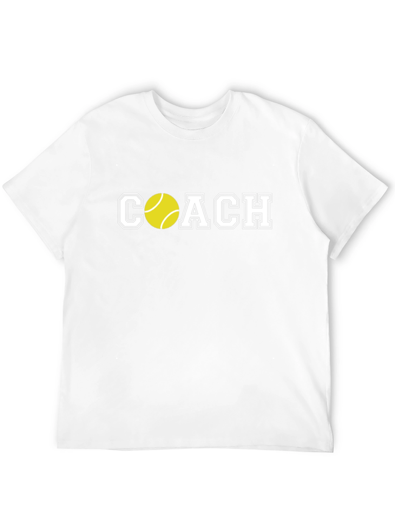 Black Tennis Coach Graphic T-Shirt view 12