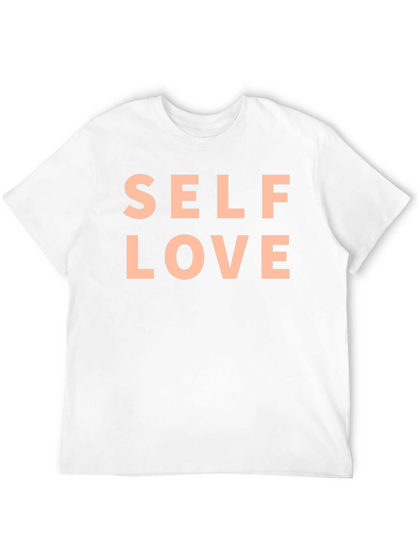 Black Self Love Graphic Tee - Black Cotton T-Shirt view 12