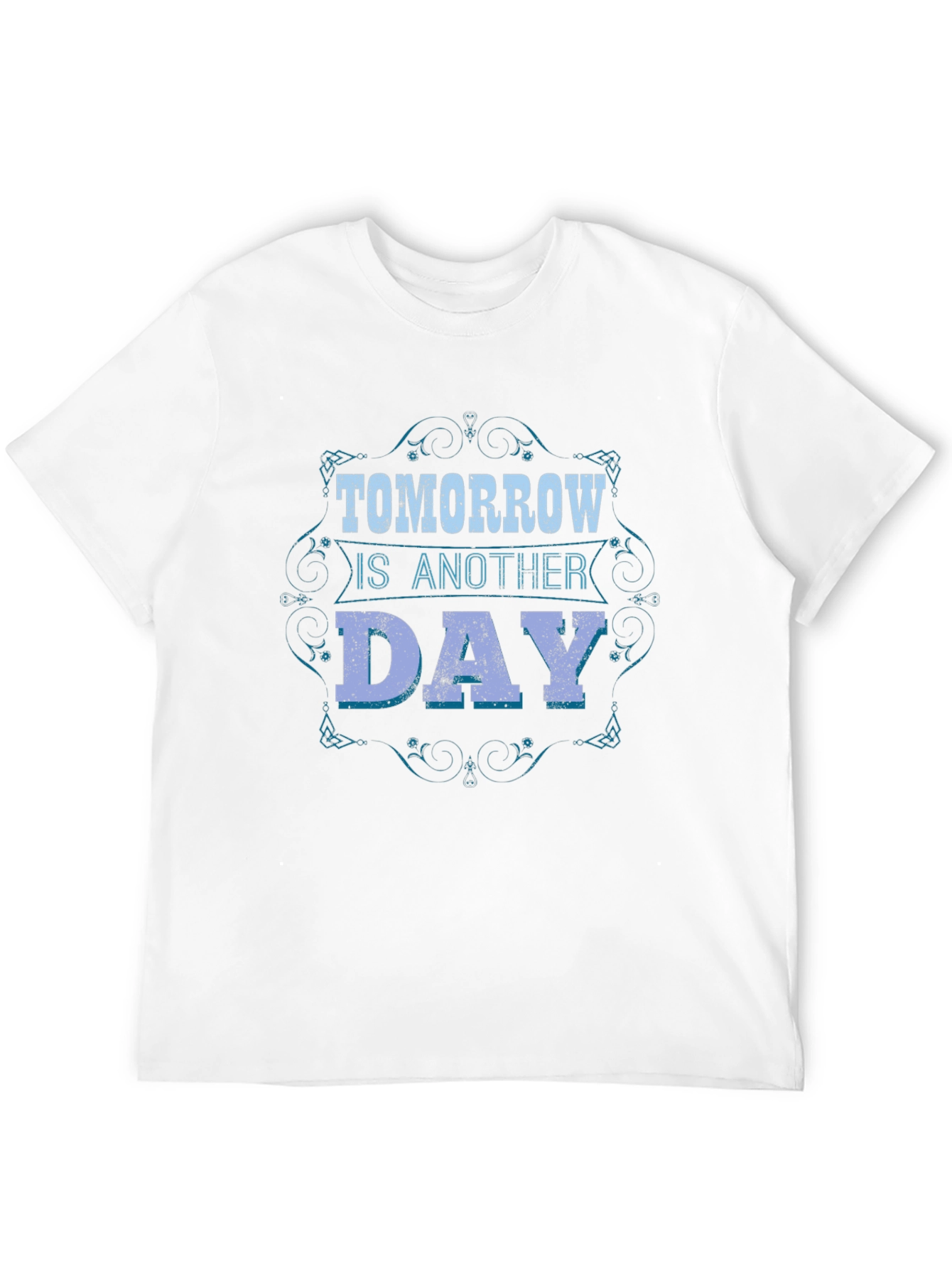 Black Tomorrow Is Another Day Graphic Tee view 12