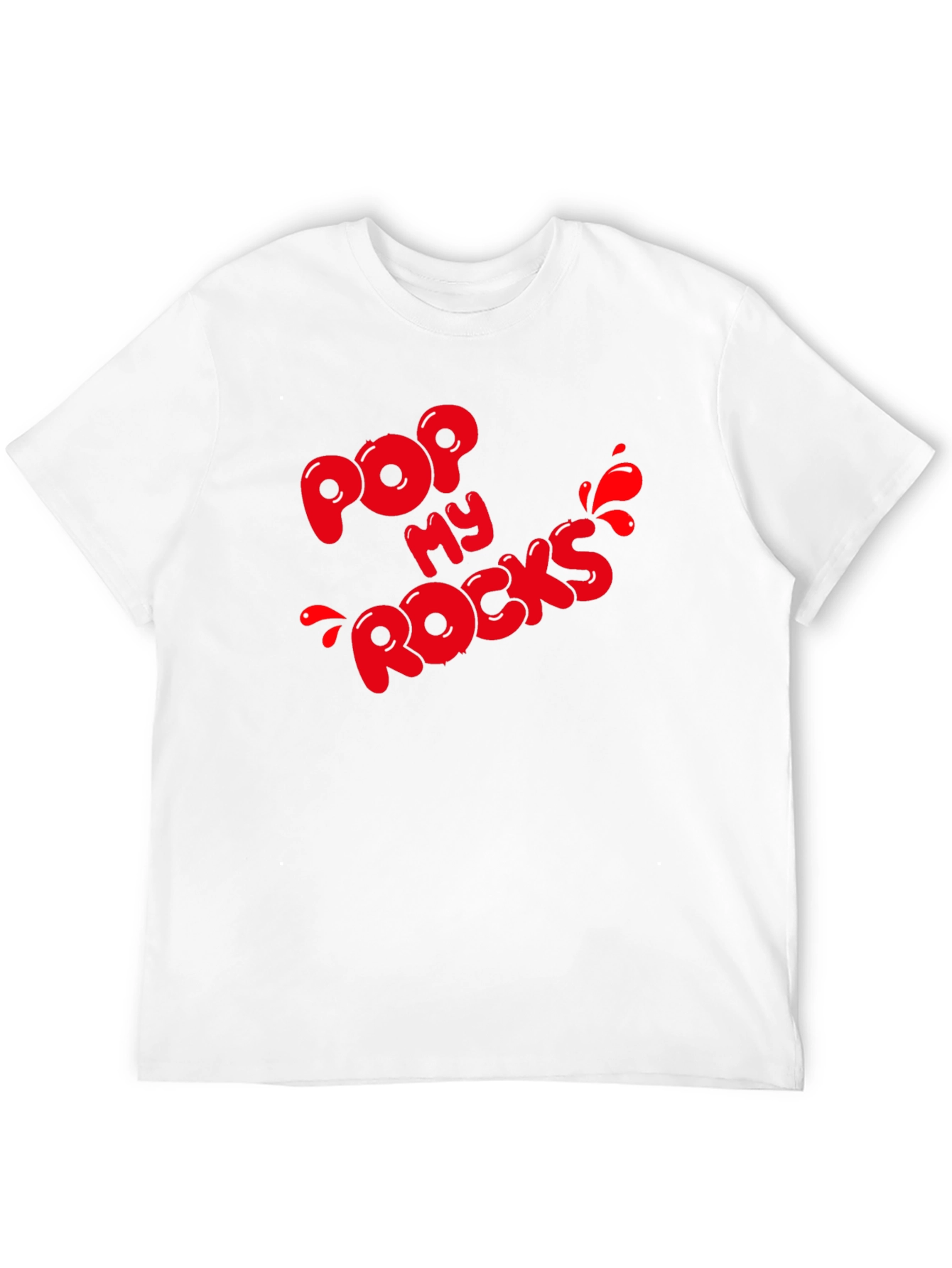 Black Pop My Rocks Graphic Tee - Black view 12