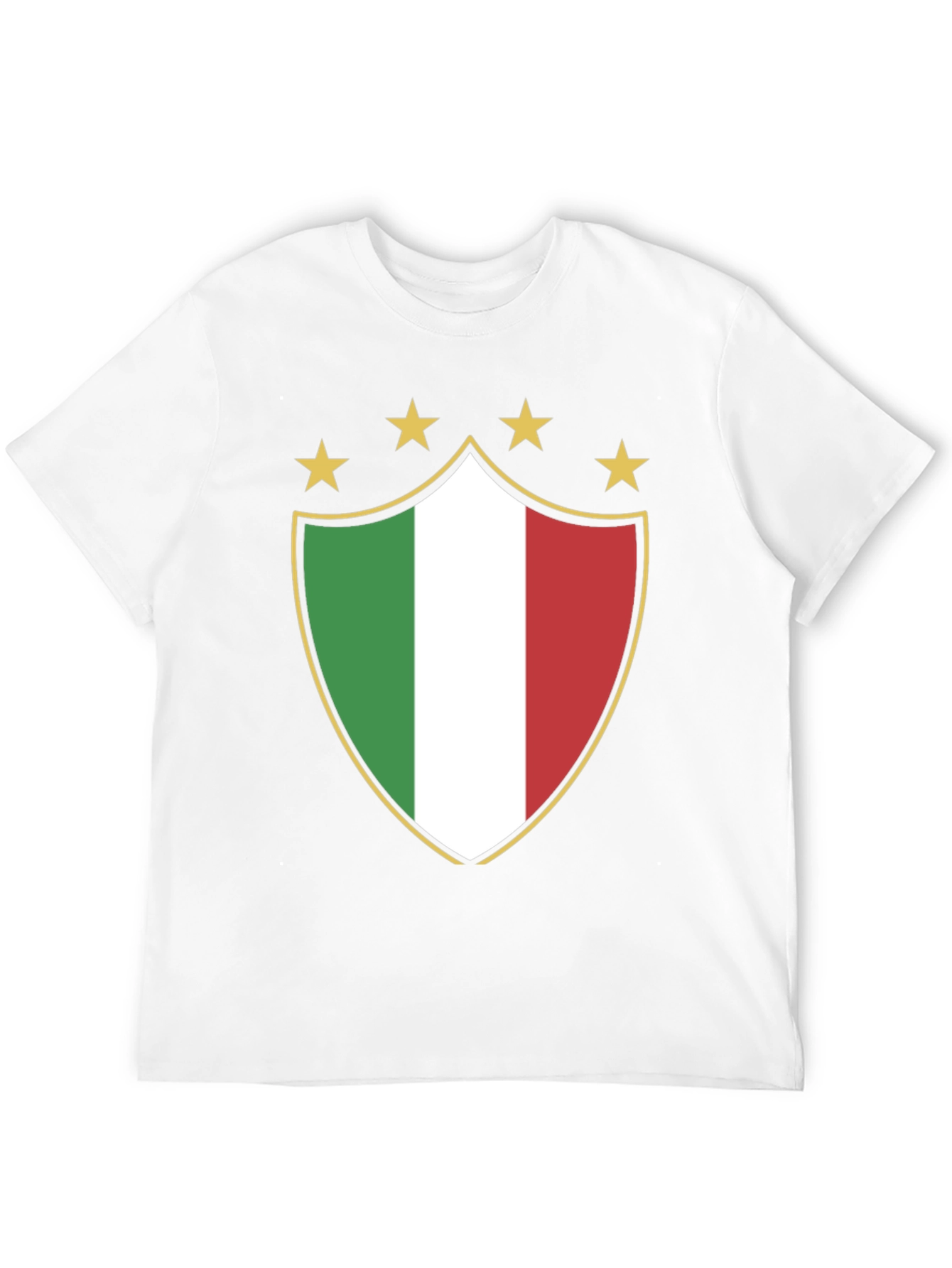 Black Italy Shield Star Graphic Tee view 12