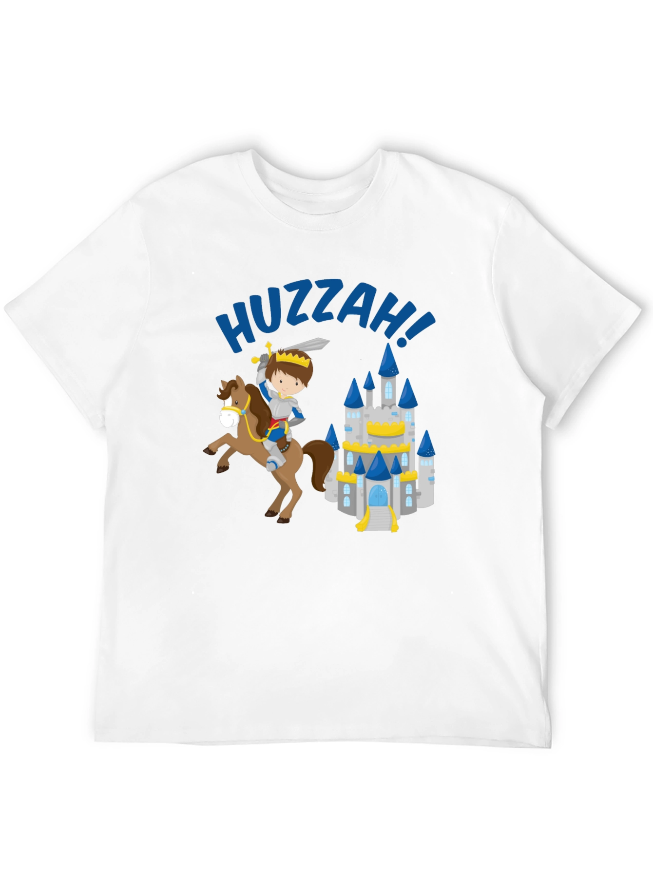 Black Huzzah Knight & Castle Graphic Tee view 12