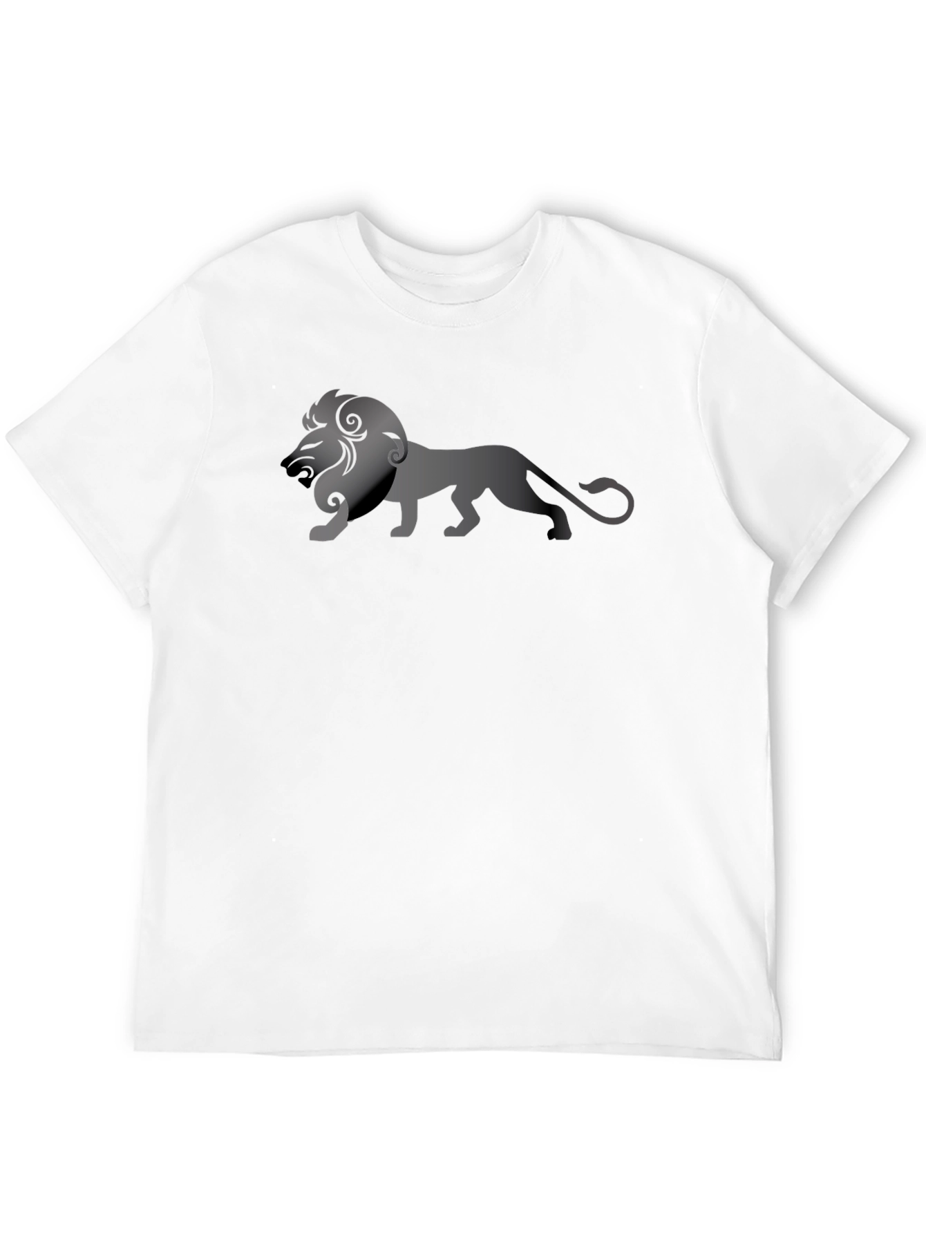 Black Lion Graphic Tee - Stylish Black T-Shirt view 12